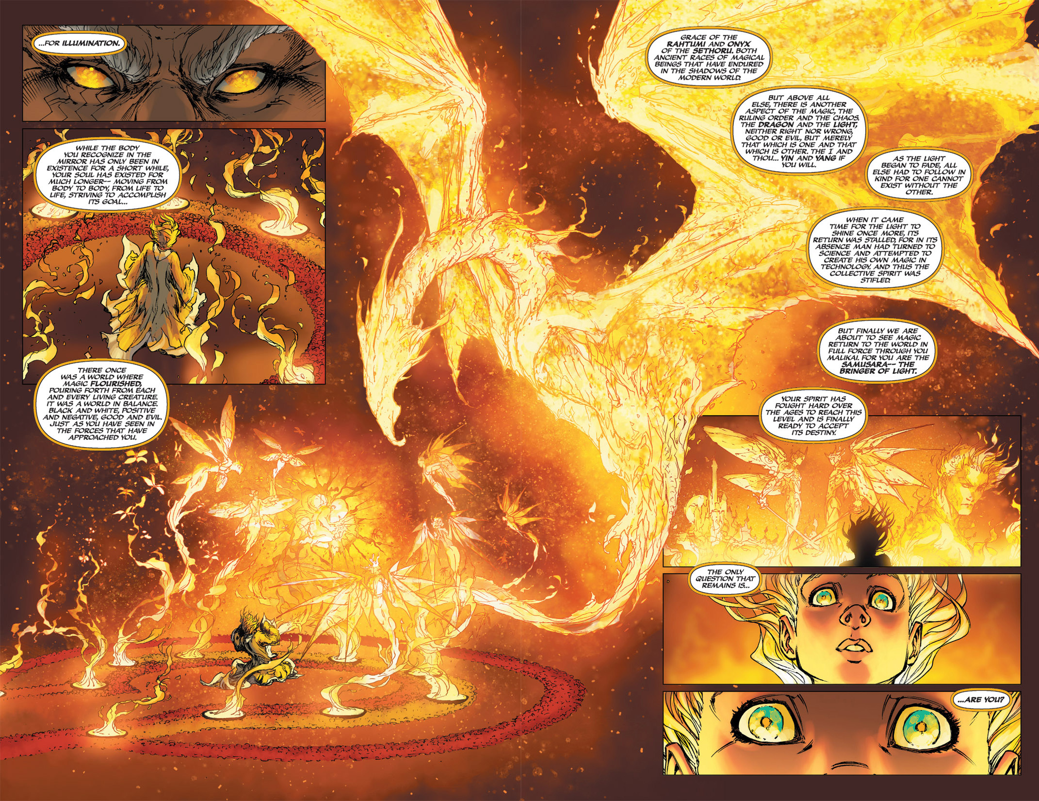 Read online Michael Turner's Soulfire (2003) comic -  Issue #5 - 6