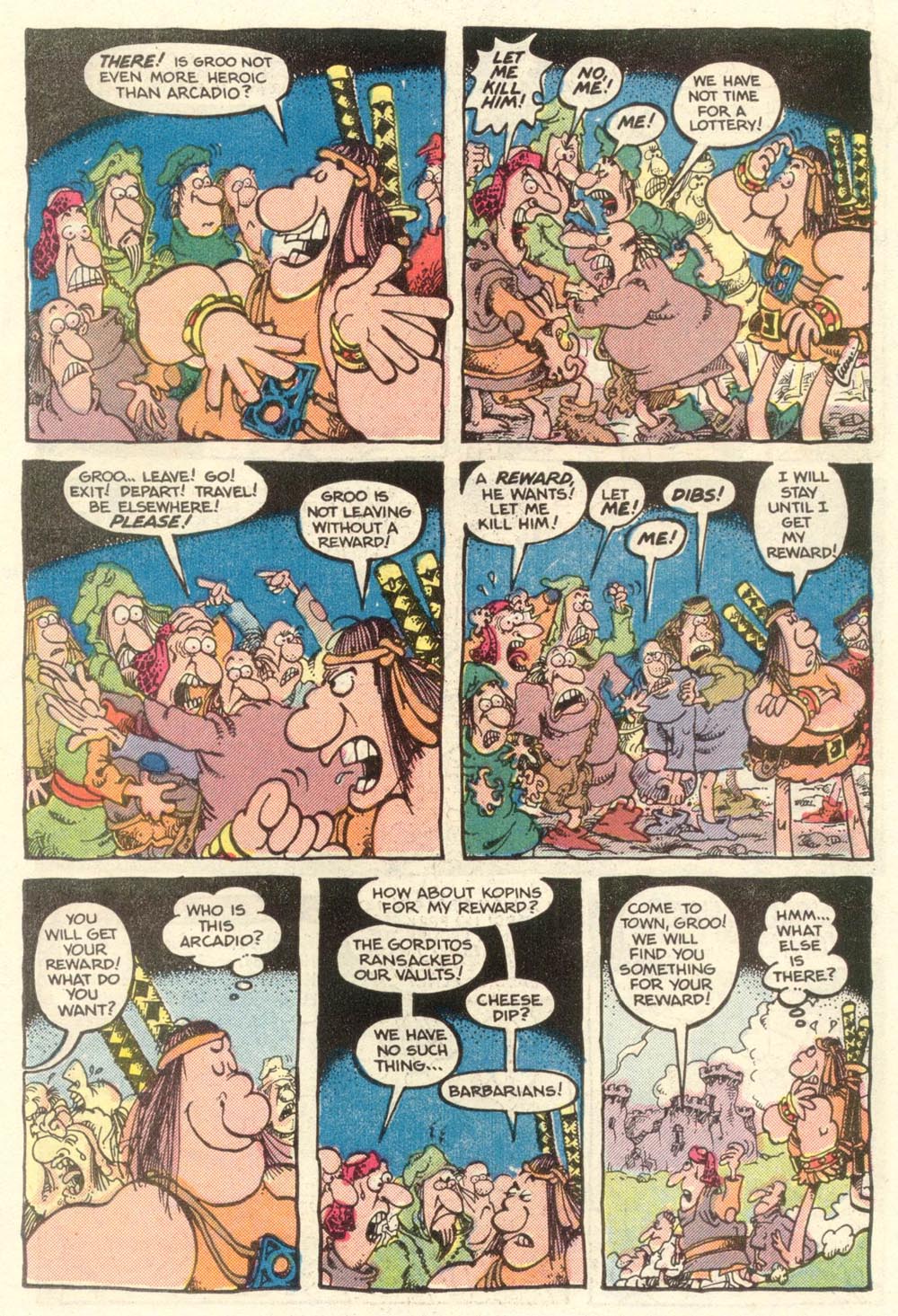 Read online Sergio Aragonés Groo the Wanderer comic -  Issue #11 - 11