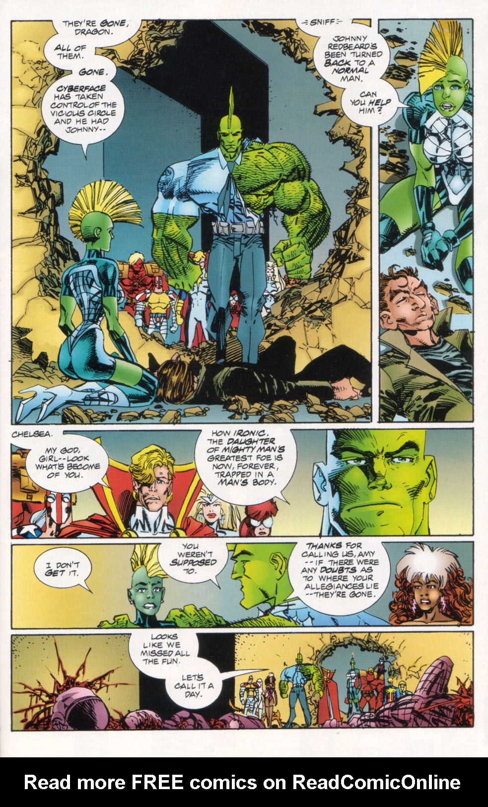 Read online The Savage Dragon (1993) comic -  Issue #26 - 22