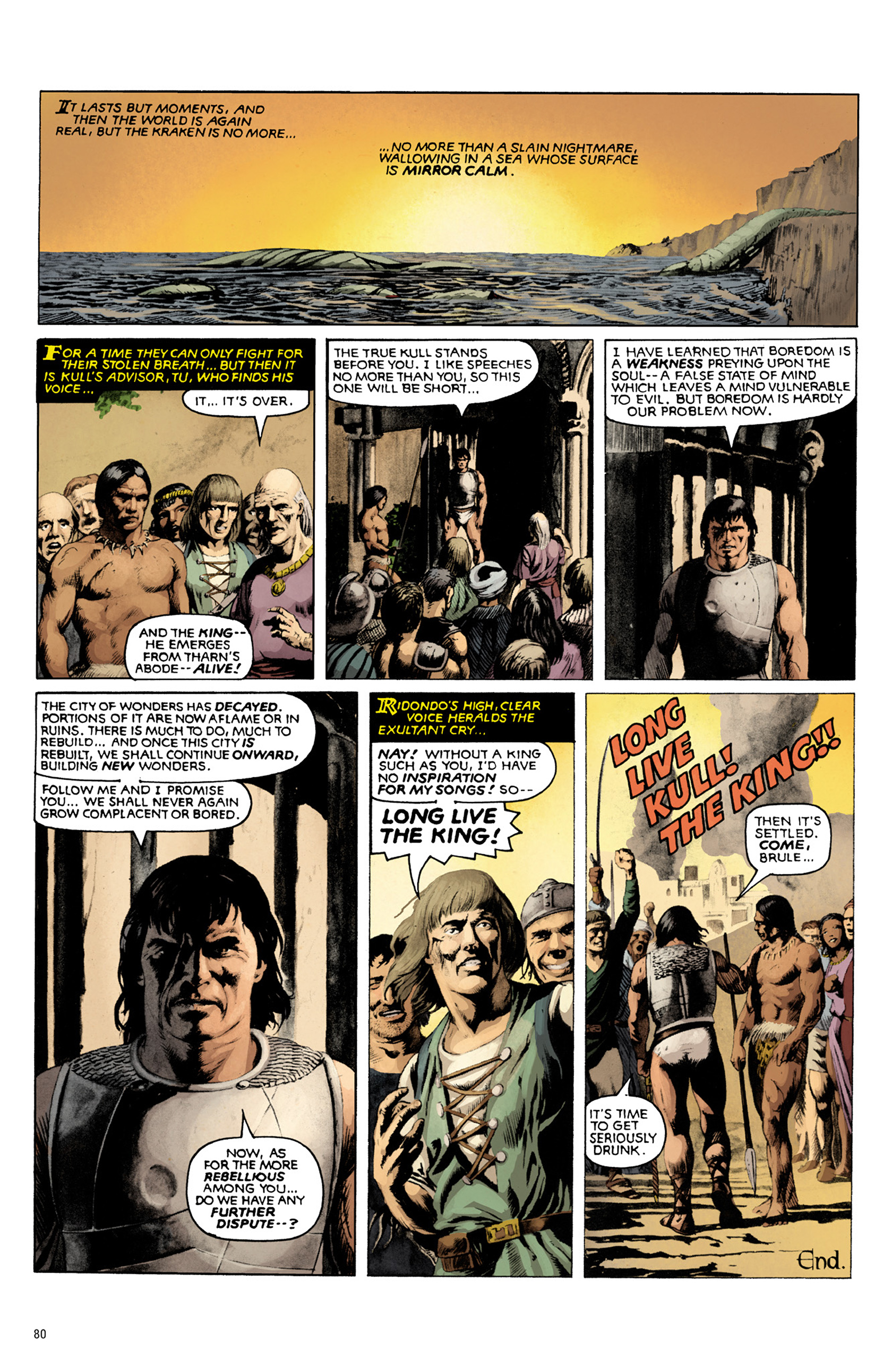 Read online Robert E. Howard's Savage Sword comic -  Issue #10 - 81