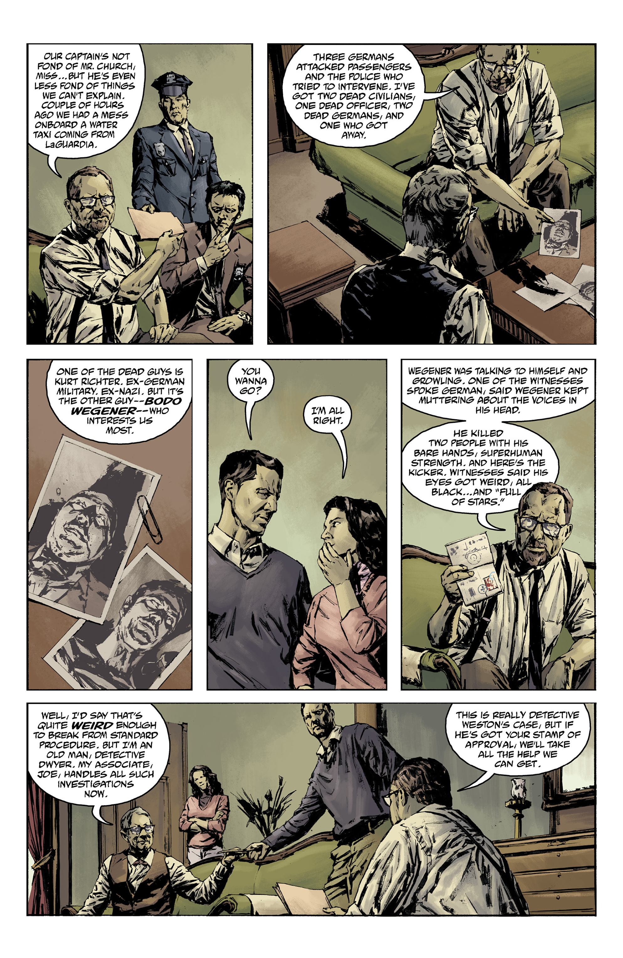 Read online Joe Golem: The Outer Dark comic -  Issue #1 - 18