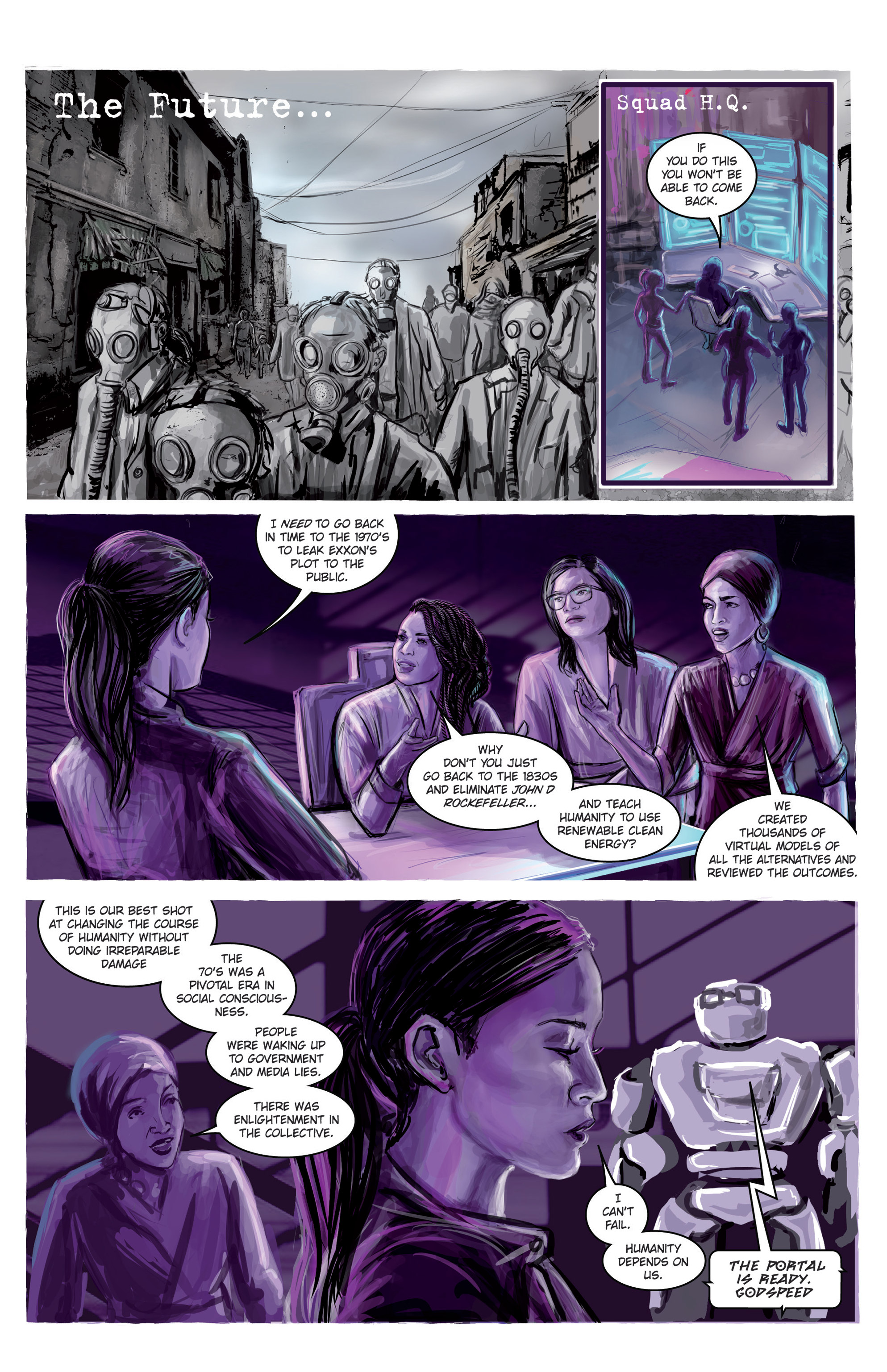 Read online Alexandria Ocasio-Cortez and the Freshman Force: Squad Special comic -  Issue # Full - 23