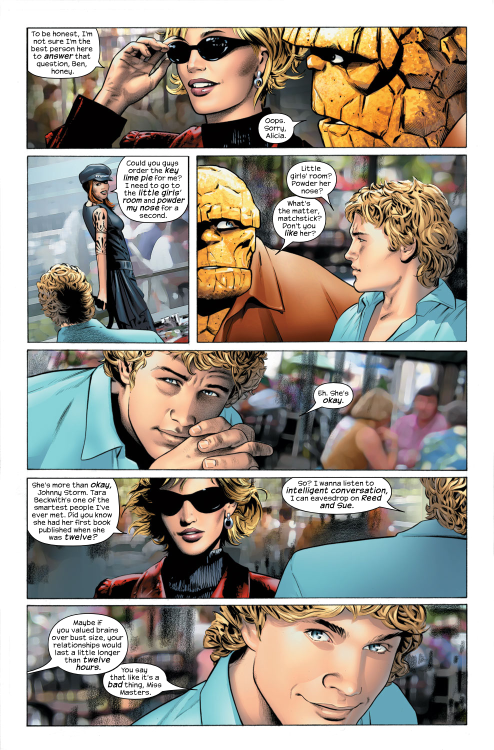 Read online Ultimate Fantastic Four (2004) comic -  Issue #30 - 4
