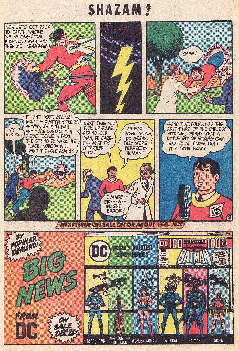 Read online Shazam! (1973) comic -  Issue #1 - 26