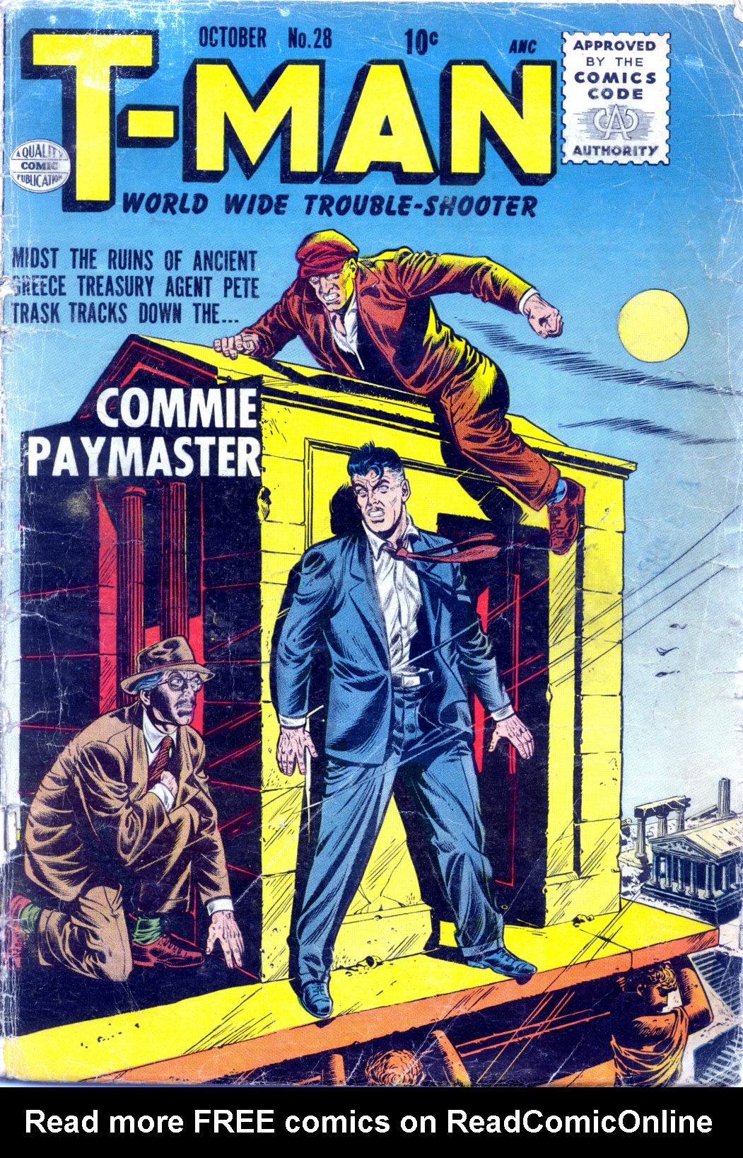 Read online T-Man: World Wide Trouble Shooter comic -  Issue #28 - 1