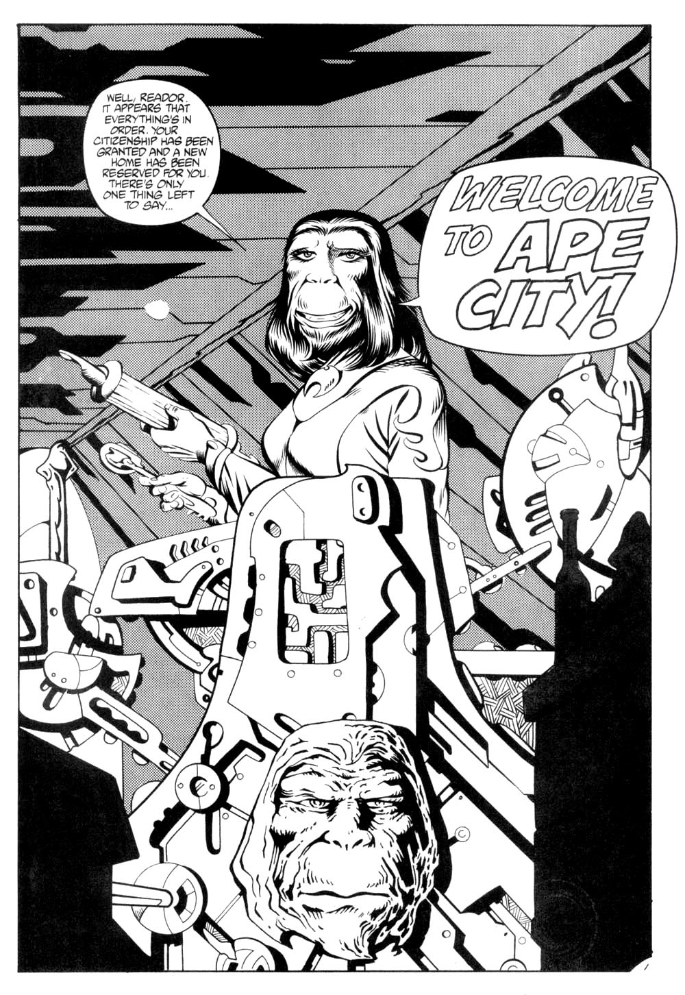 Read online Planet of the Apes (1990) comic -  Issue #6 - 3