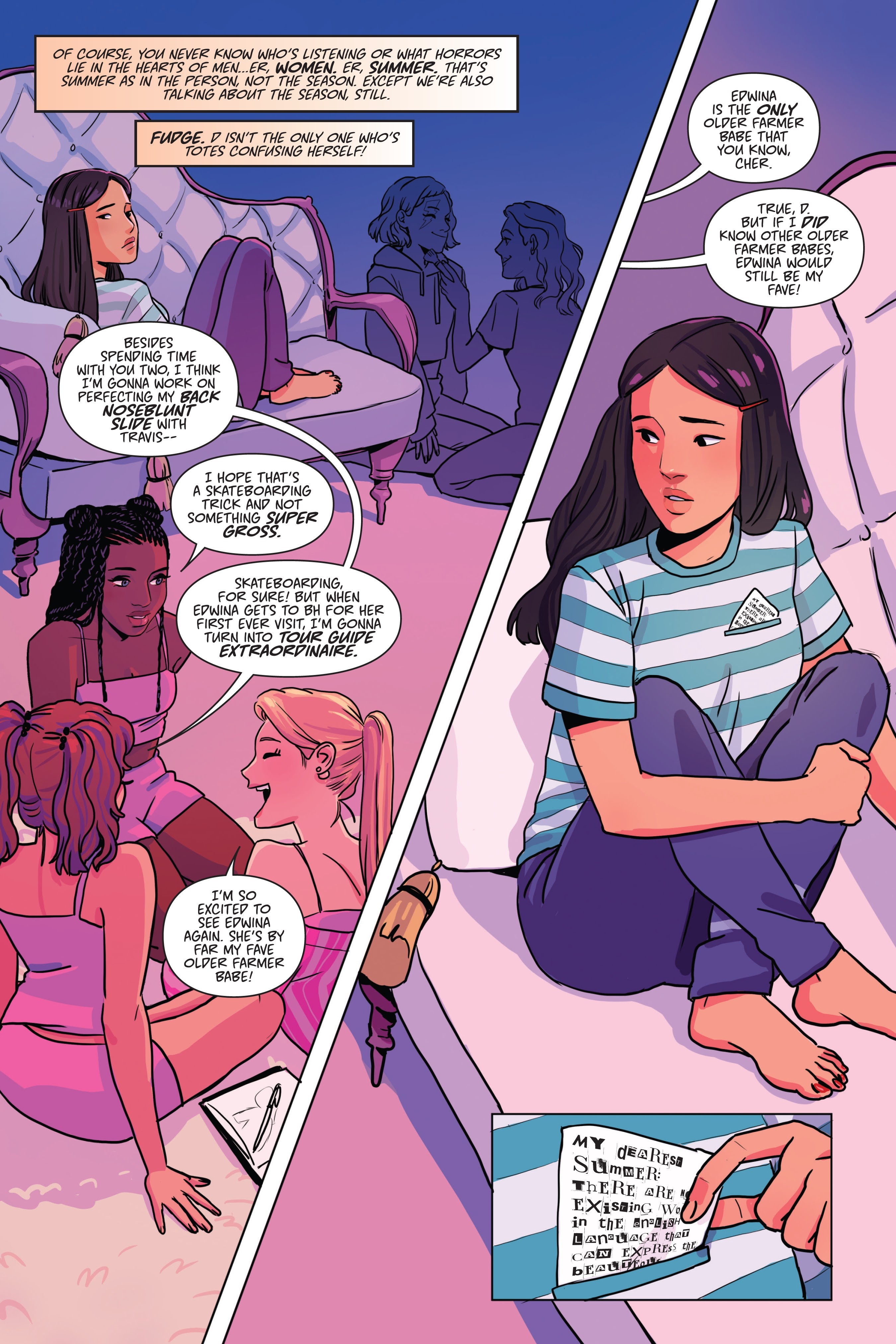 Read online Clueless: One Last Summer comic -  Issue # TPB - 13