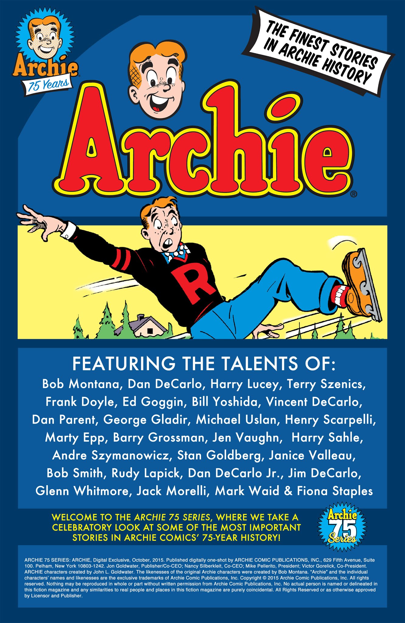 Read online Archie 75 Series comic -  Issue #1 - 2