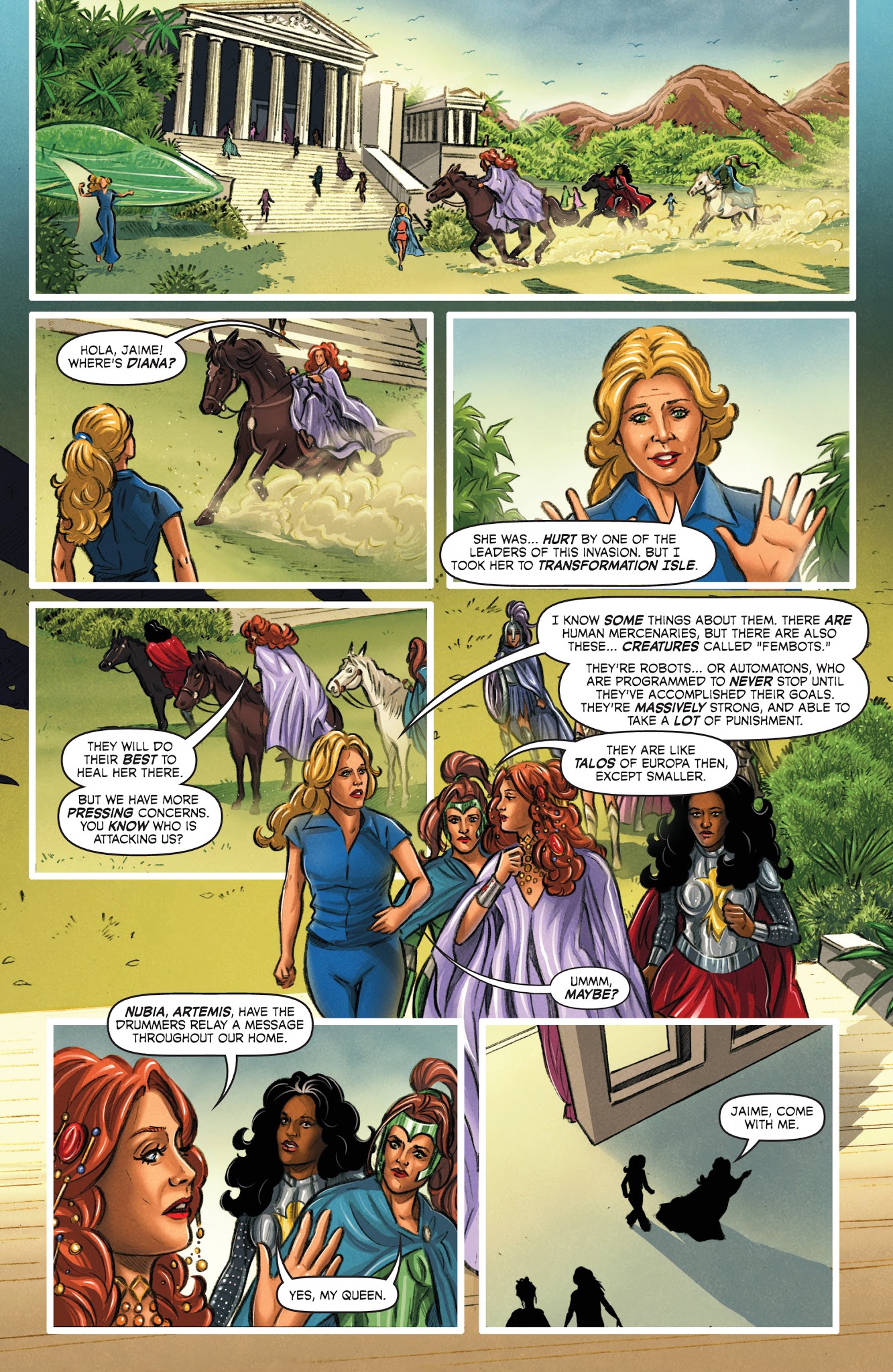 Read online Wonder Woman '77 Meets The Bionic Woman comic -  Issue #5 - 15