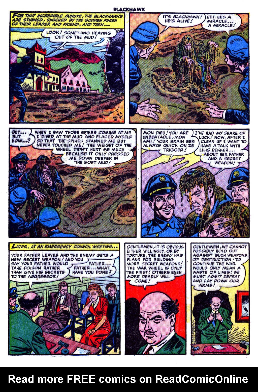 Read online Blackhawk (1957) comic -  Issue #56 - 8