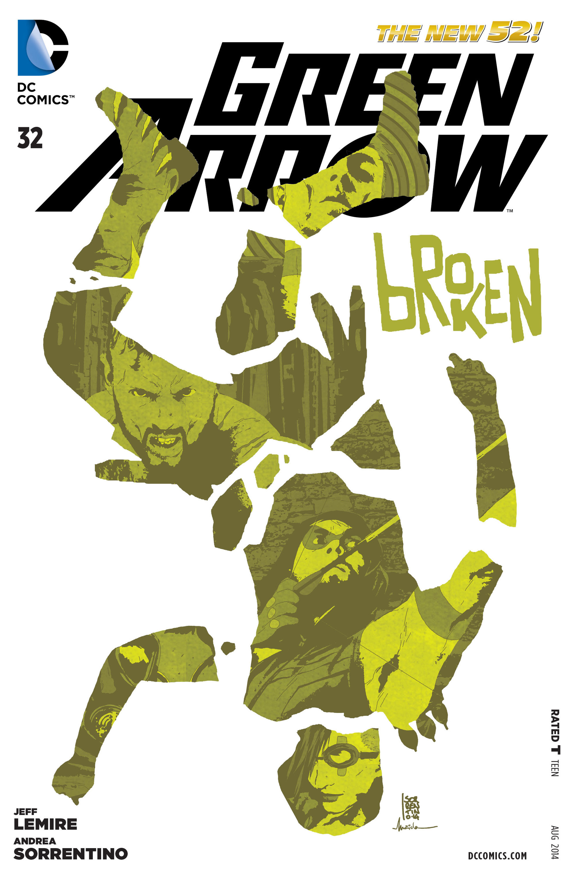 Read online Green Arrow (2011) comic -  Issue #32 - 1