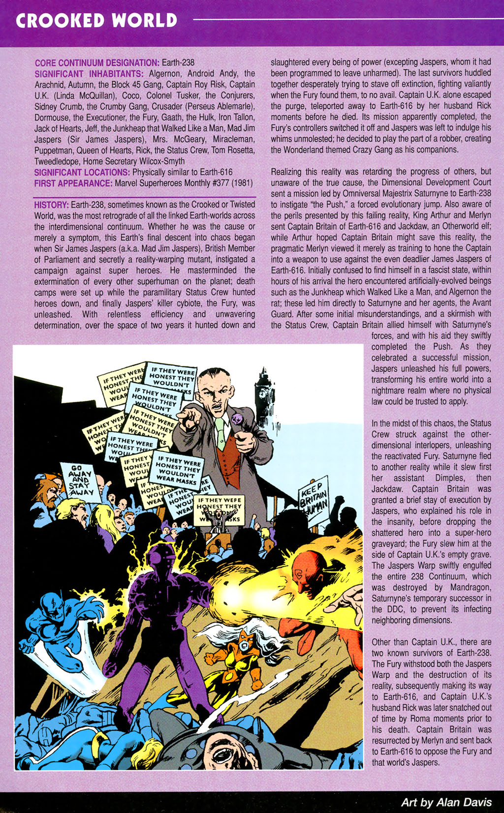 Read online Official Handbook of the Marvel Universe: Alternate Universes 2005 comic -  Issue # Full - 14