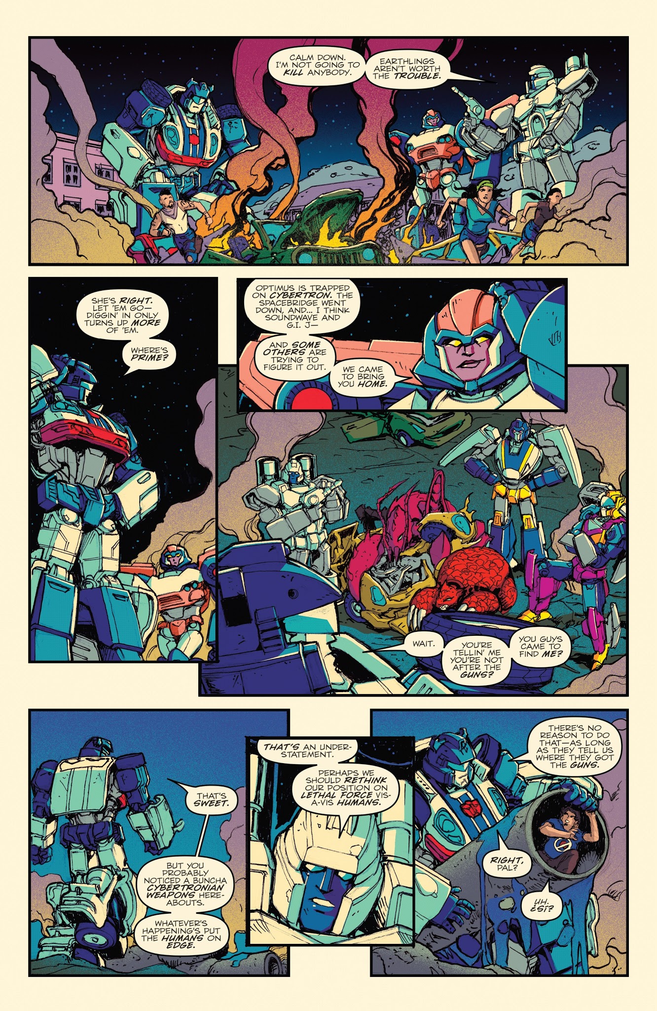Read online Optimus Prime comic -  Issue #12 - 11
