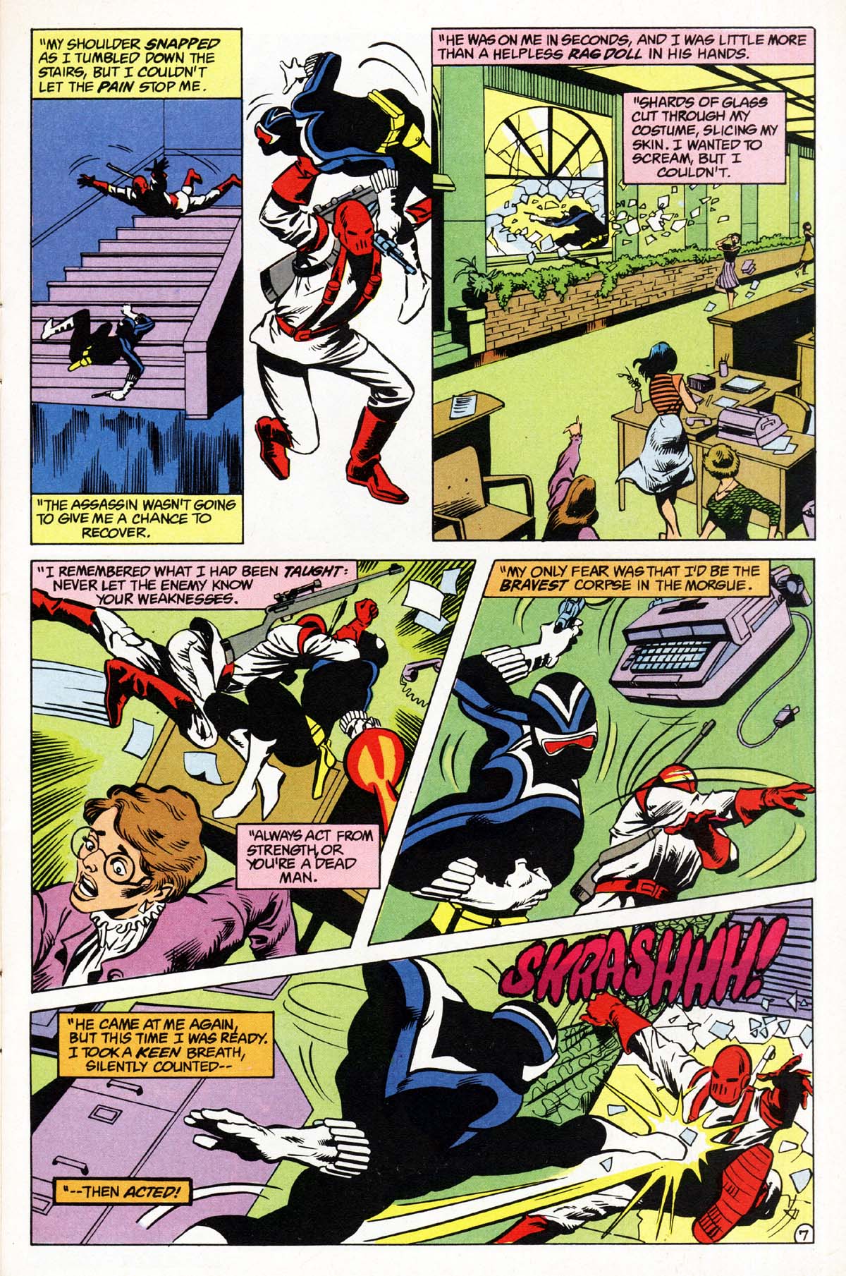 Read online Vigilante (1983) comic -  Issue #4 - 8