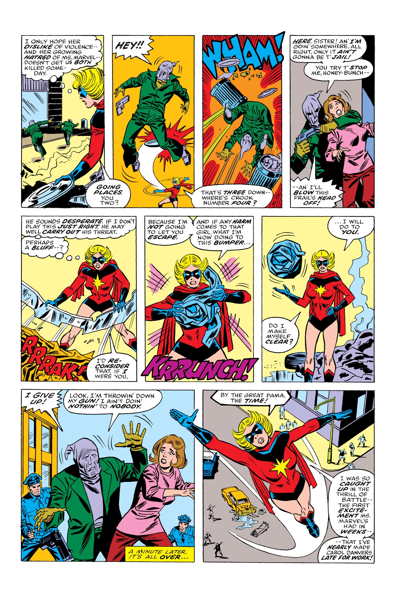 Read online Marvel Masterworks: Ms. Marvel comic -  Issue # TPB 1 - 190