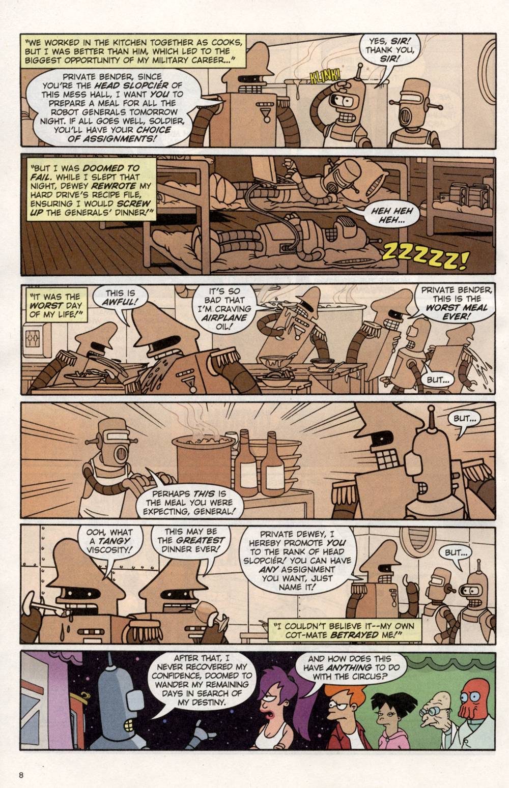 Read online Futurama Comics comic -  Issue #12 - 9
