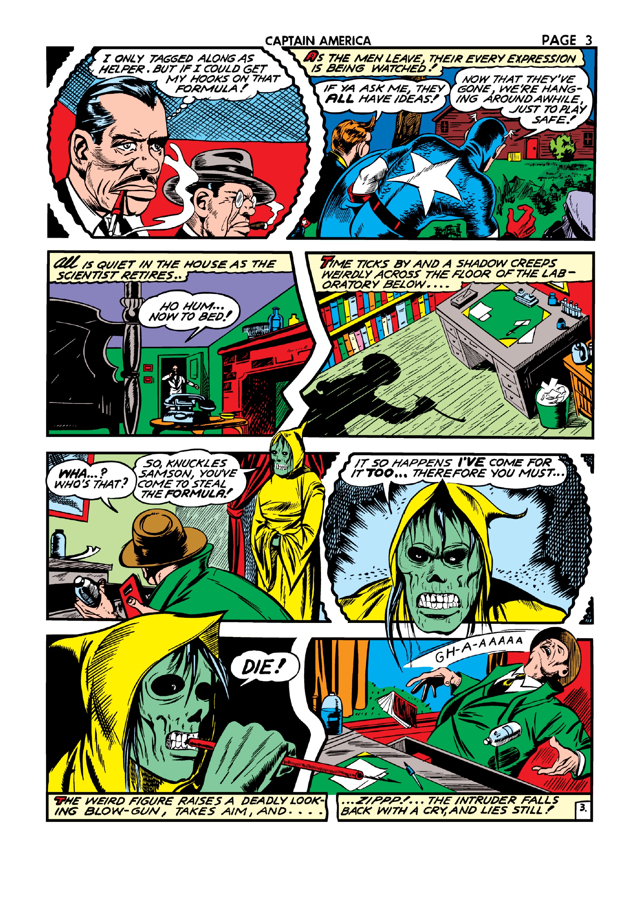 Read online Marvel Masterworks: Golden Age Captain America comic -  Issue # TPB 3 (Part 3) - 10
