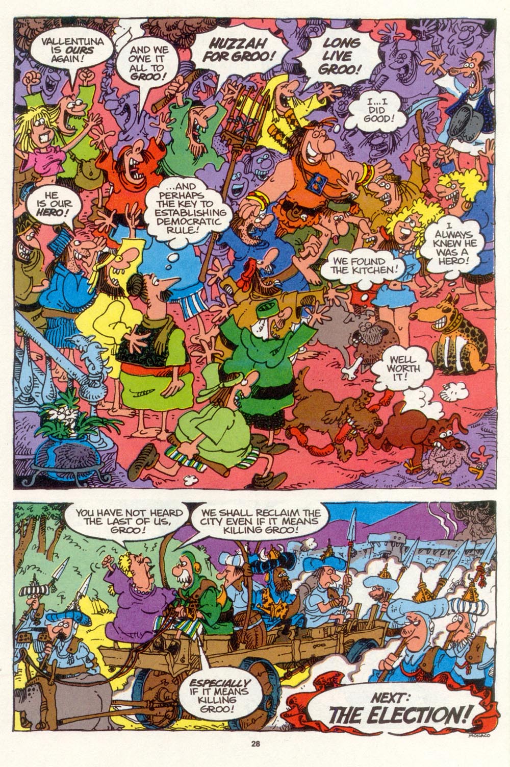 Read online Sergio Aragonés Groo the Wanderer comic -  Issue #107 - 30