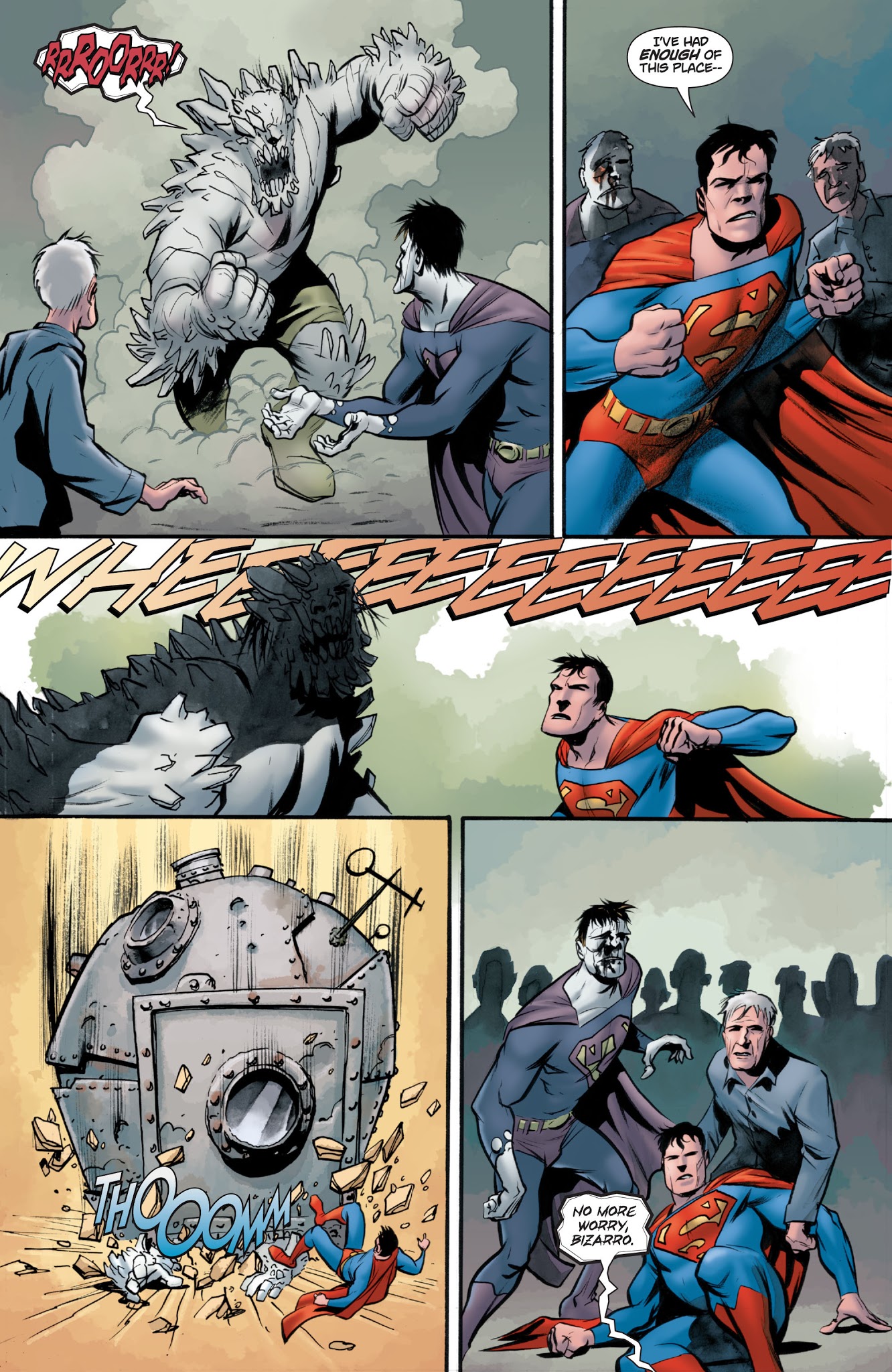 Read online Superman: Escape From Bizarro World comic -  Issue # TPB - 47