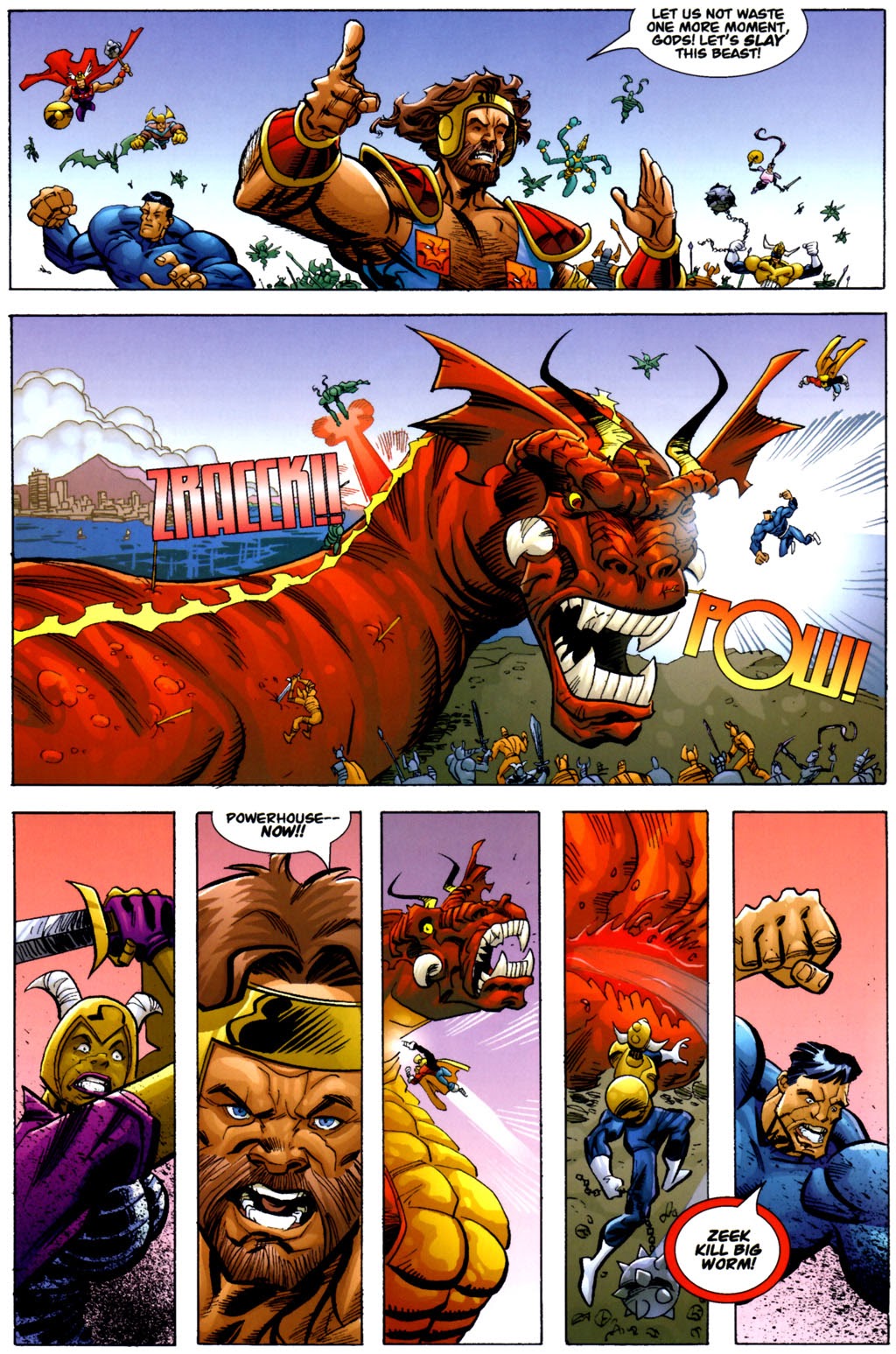 Read online Savage Dragon: God War comic -  Issue #4 - 7