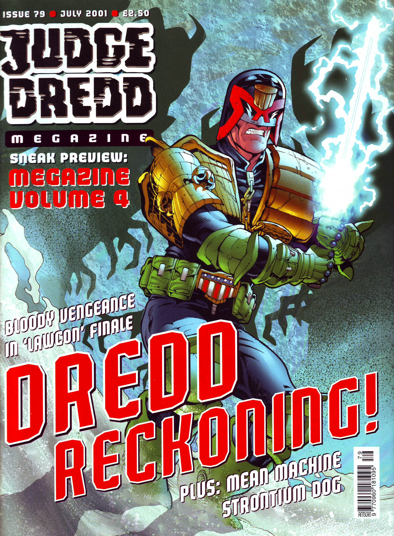 Read online Judge Dredd Megazine (vol. 3) comic -  Issue #79 - 1