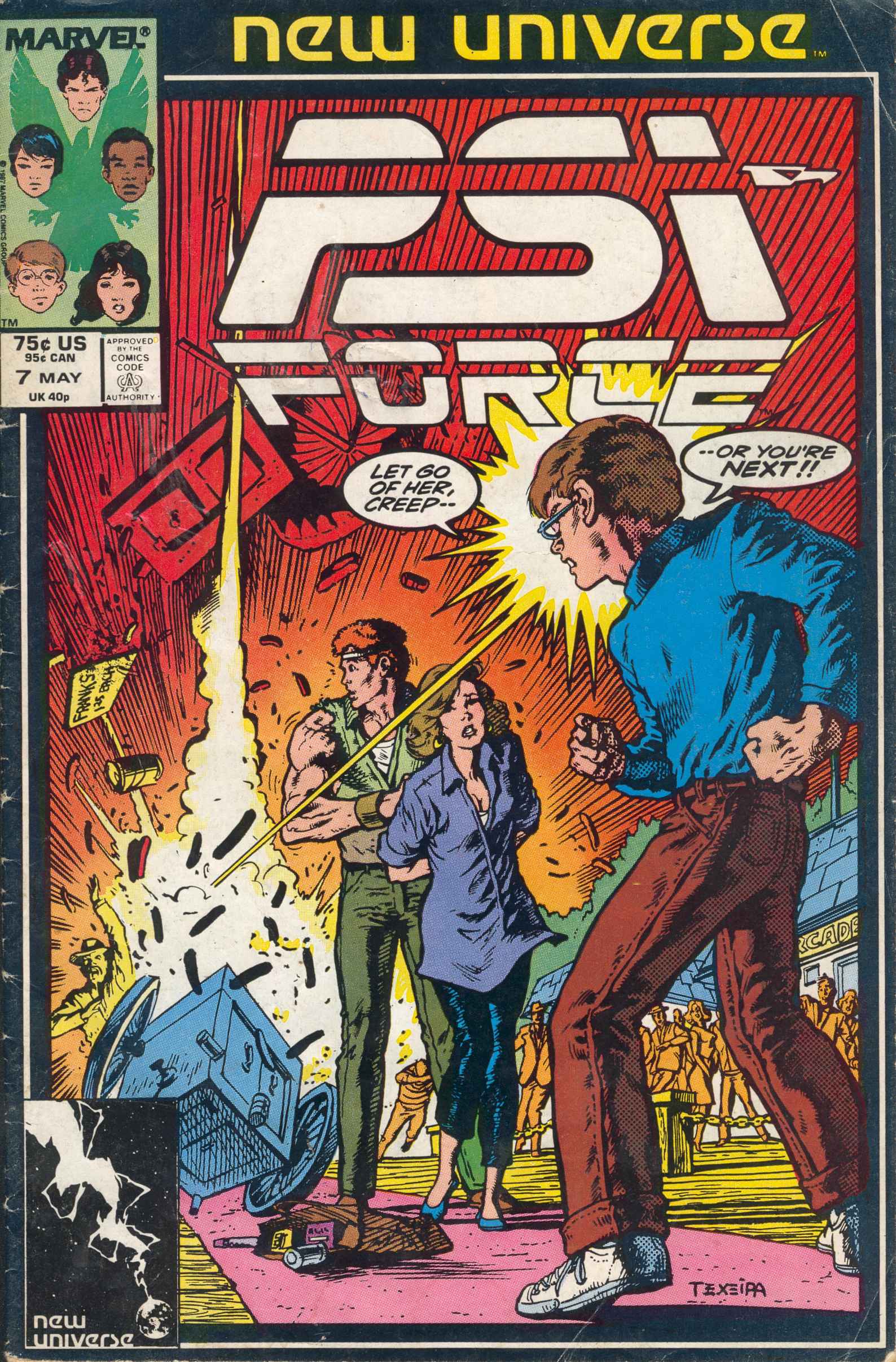 Read online Psi-Force comic -  Issue #7 - 1