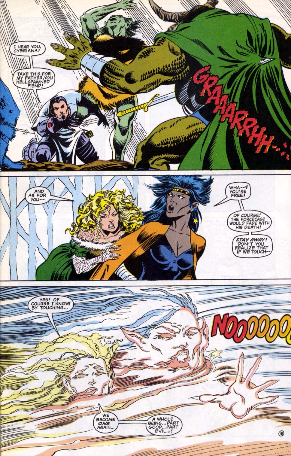 Read online Advanced Dungeons & Dragons comic -  Issue #4 - 18