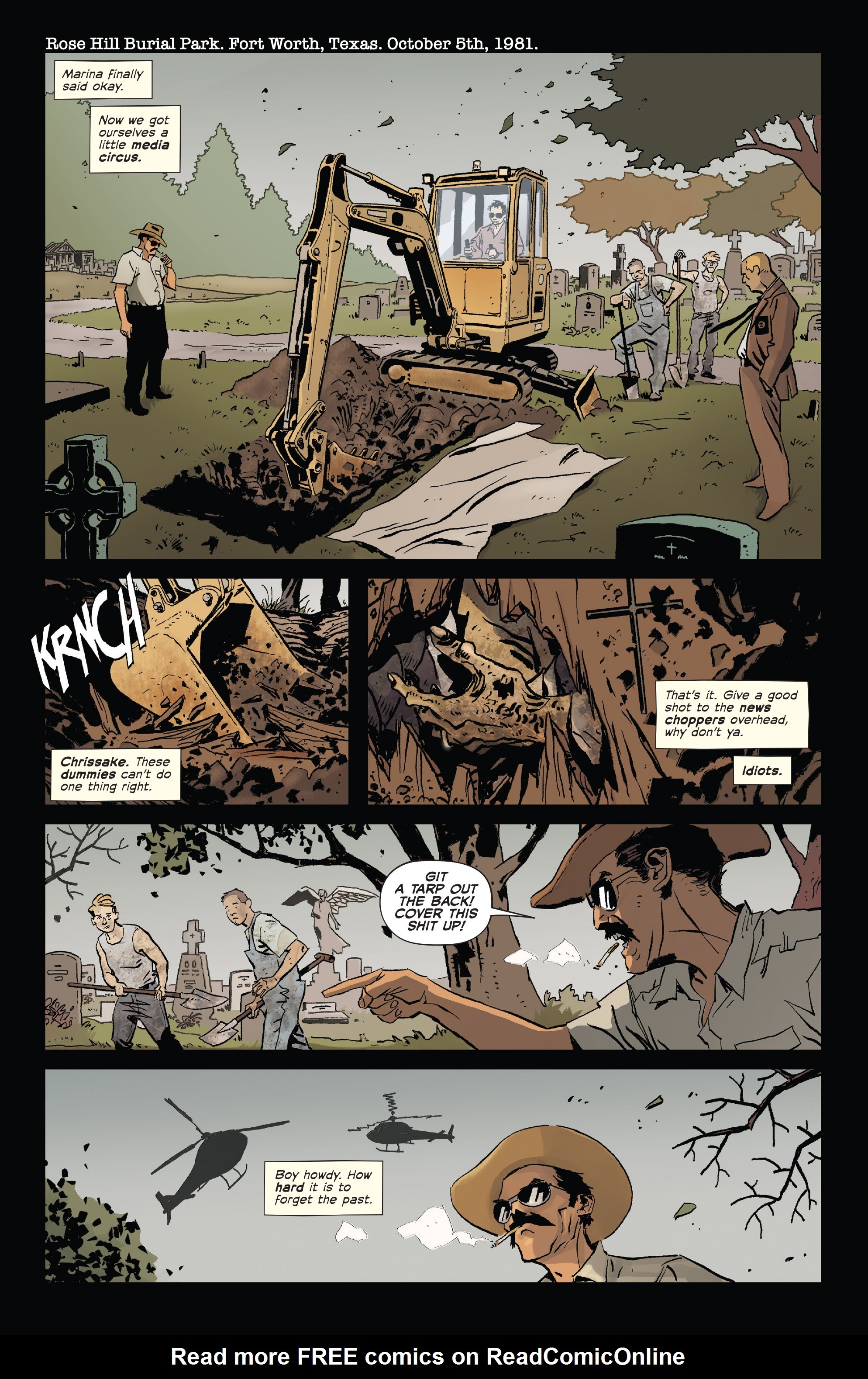 Read online Regarding the Matter of Oswald's Body comic -  Issue #1 - 6