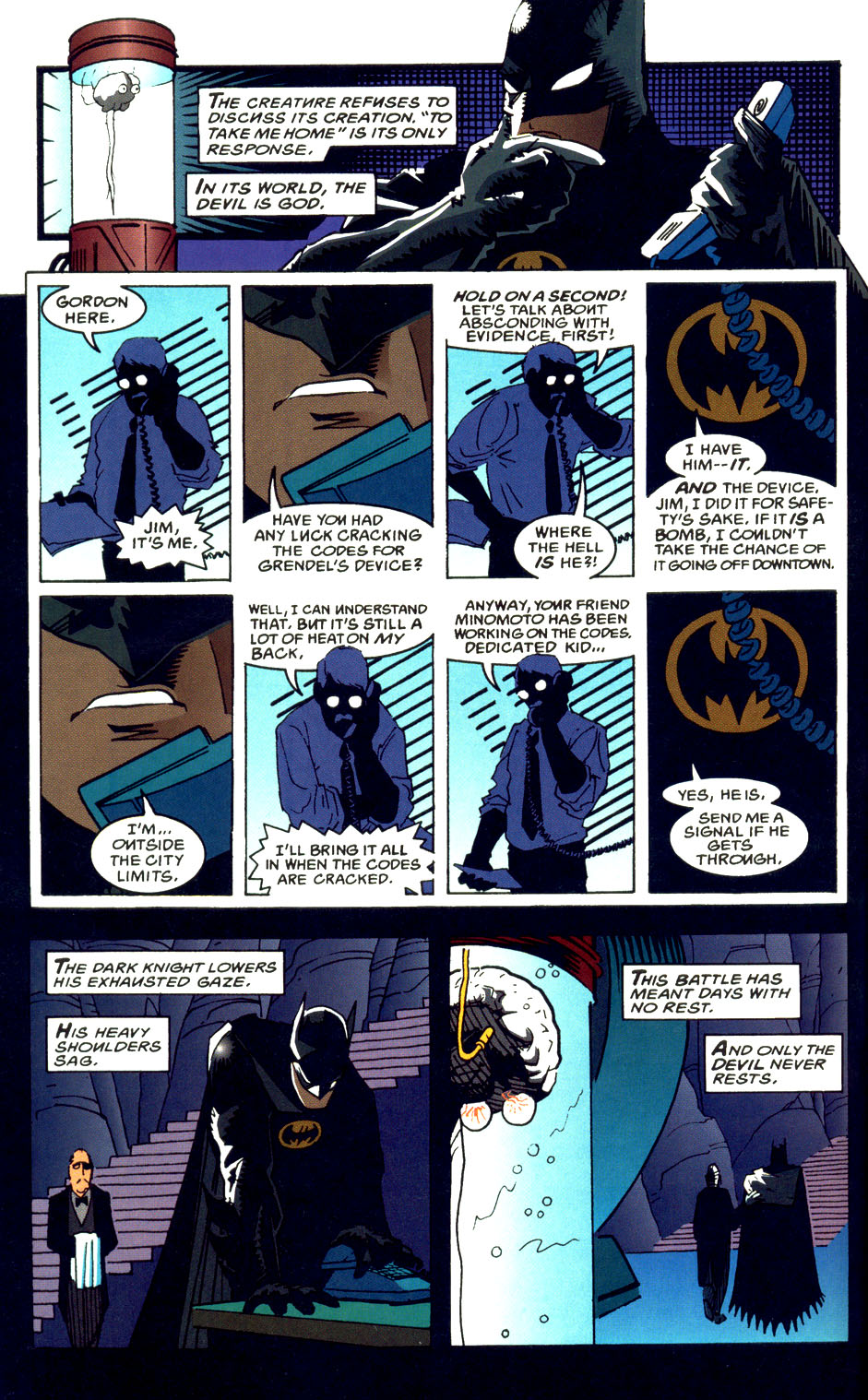 Read online Batman/Grendel (1996) comic -  Issue #2 - 24