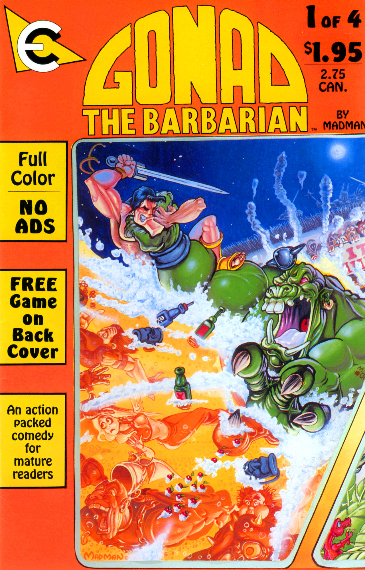 Read online Gonad the Barbarian comic -  Issue # Full - 1