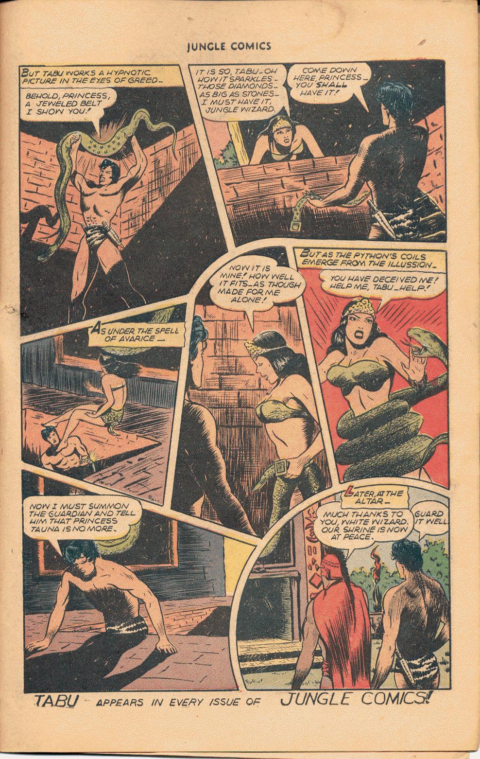 Read online Jungle Comics comic -  Issue #73 - 25