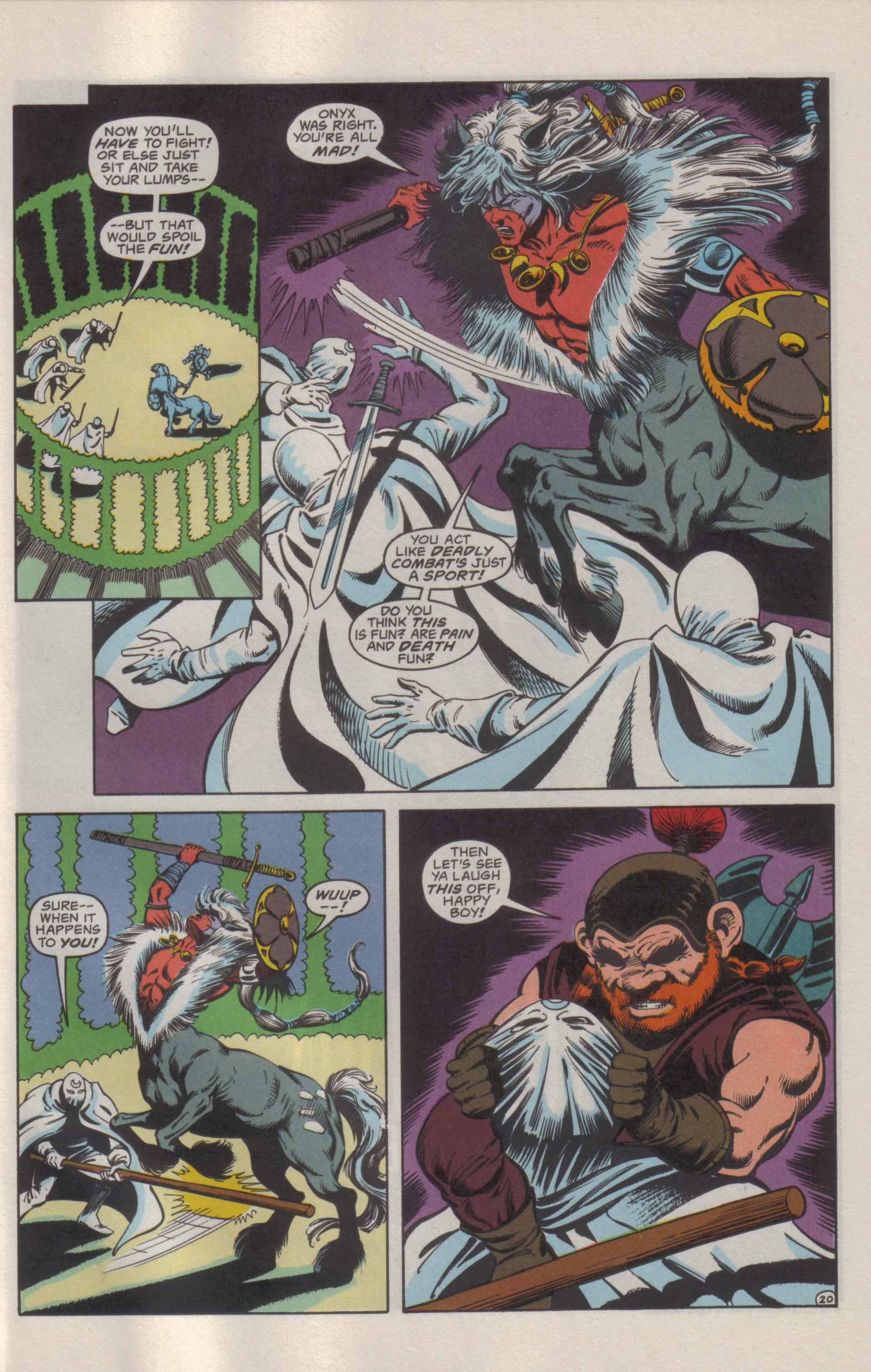 Read online Advanced Dungeons & Dragons comic -  Issue #21 - 21