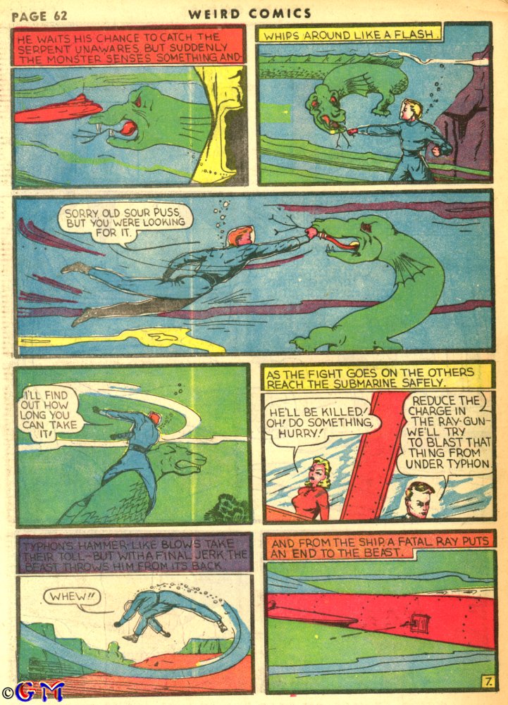 Read online Weird Comics comic -  Issue #3 - 64