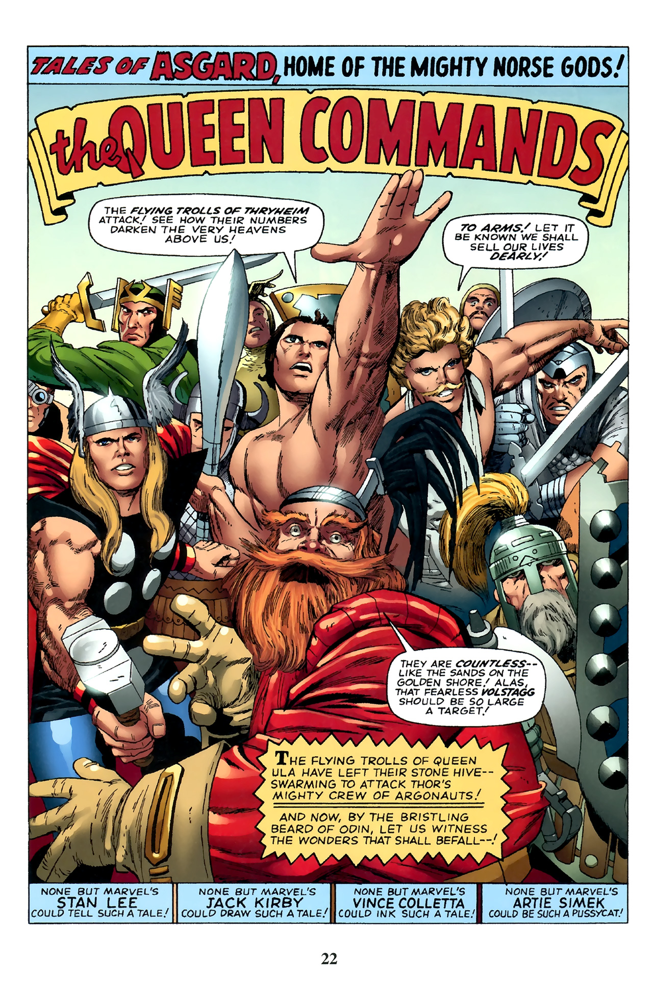 Read online Thor: Tales of Asgard by Stan Lee & Jack Kirby comic -  Issue #4 - 24