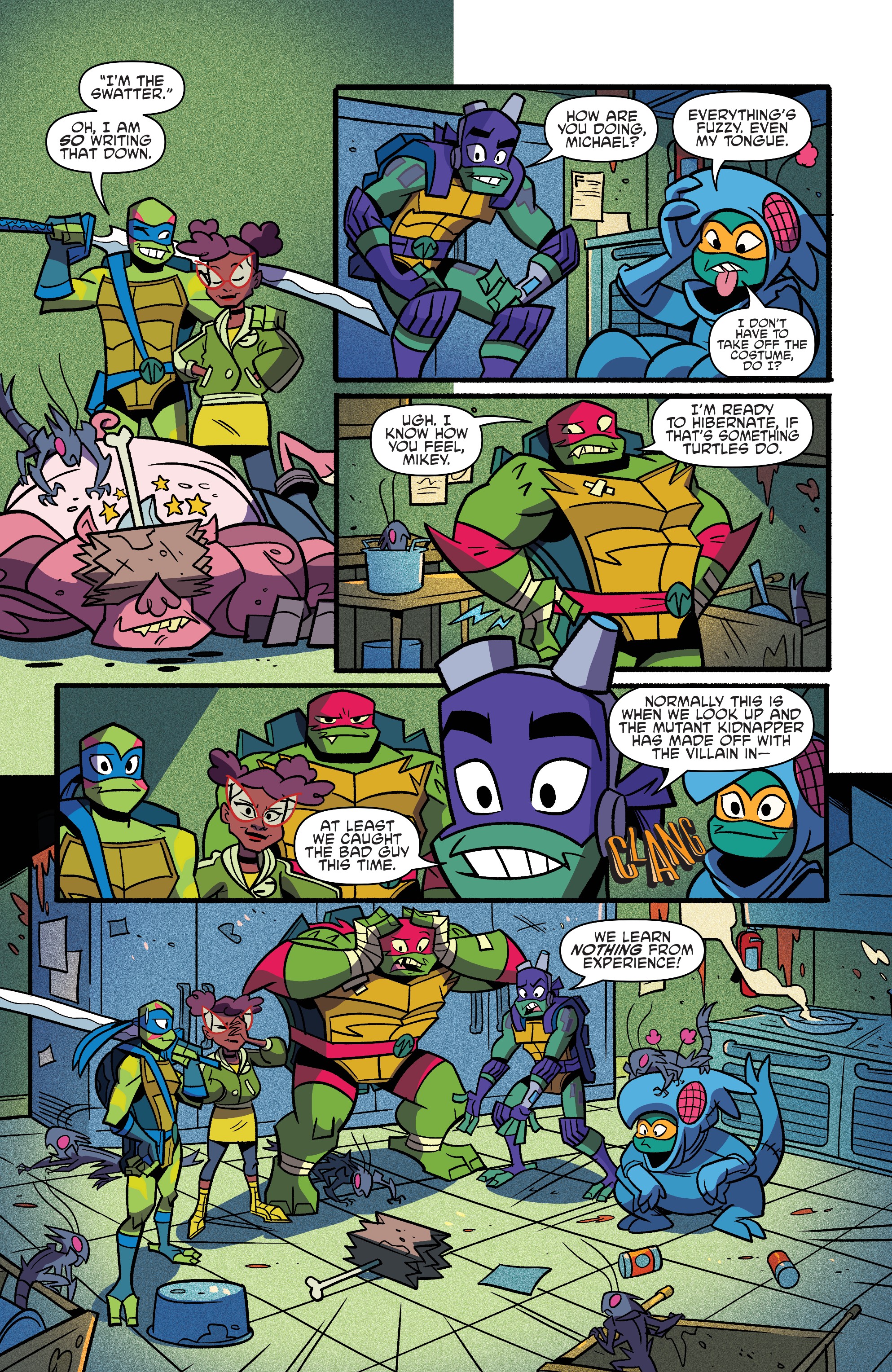 Read online Rise of the Teenage Mutant Ninja Turtles comic -  Issue #4 - 19