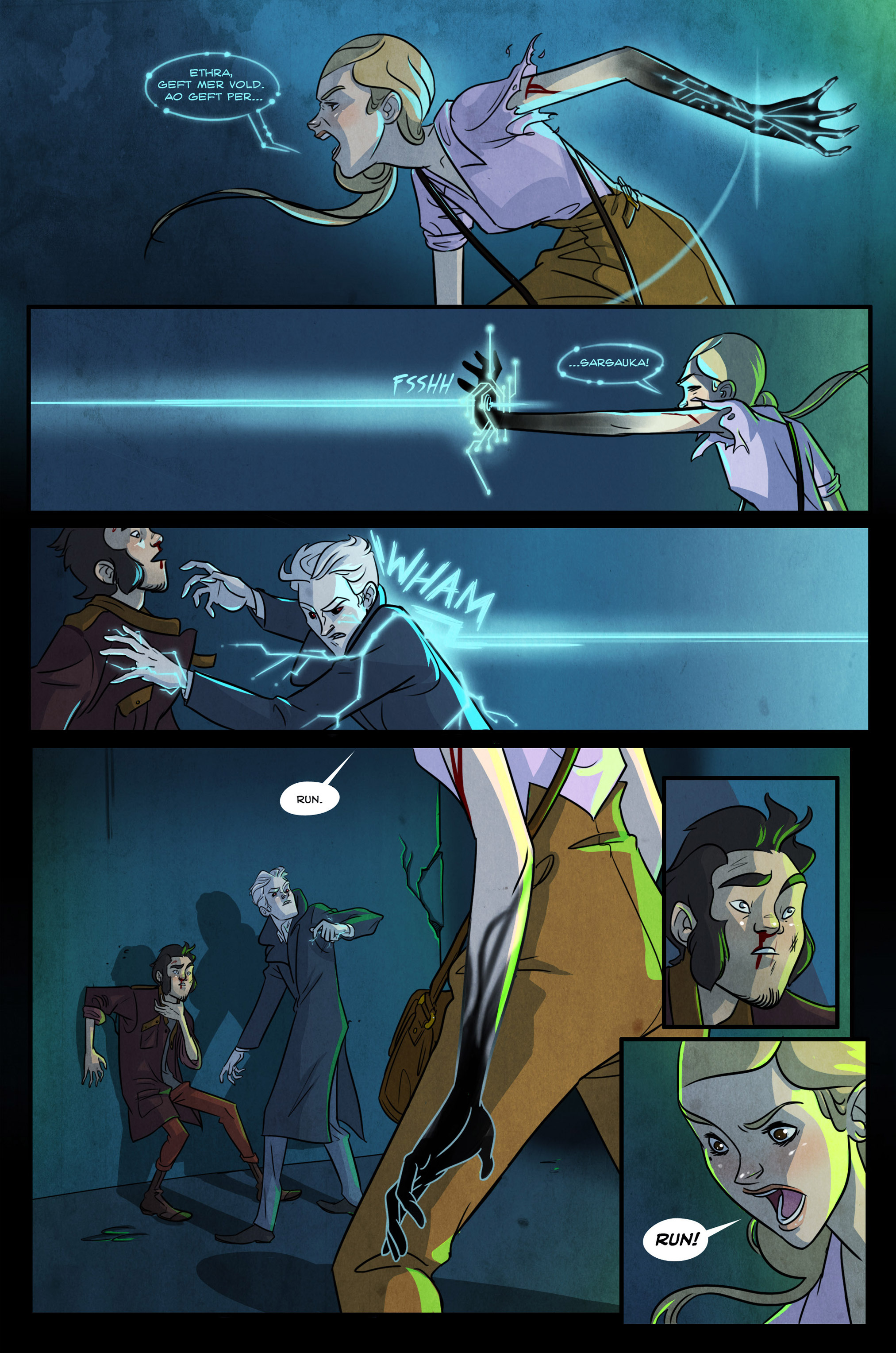 Read online Hex11 comic -  Issue #1 - 18