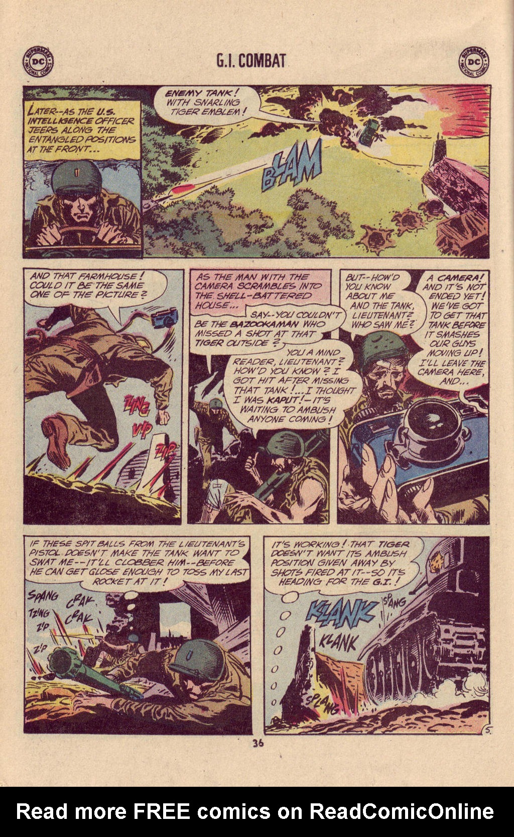 Read online G.I. Combat (1952) comic -  Issue #146 - 38