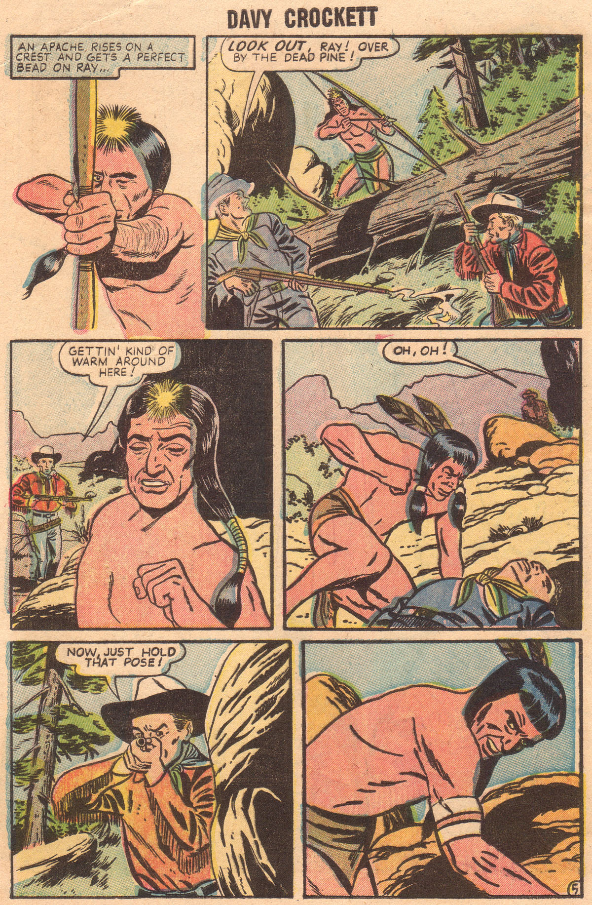 Read online Davy Crockett comic -  Issue #5 - 33