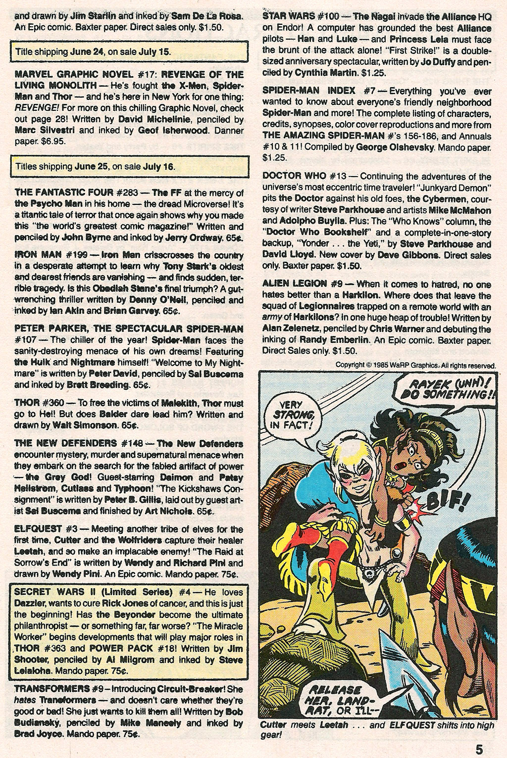 Read online Marvel Age comic -  Issue #30 - 7