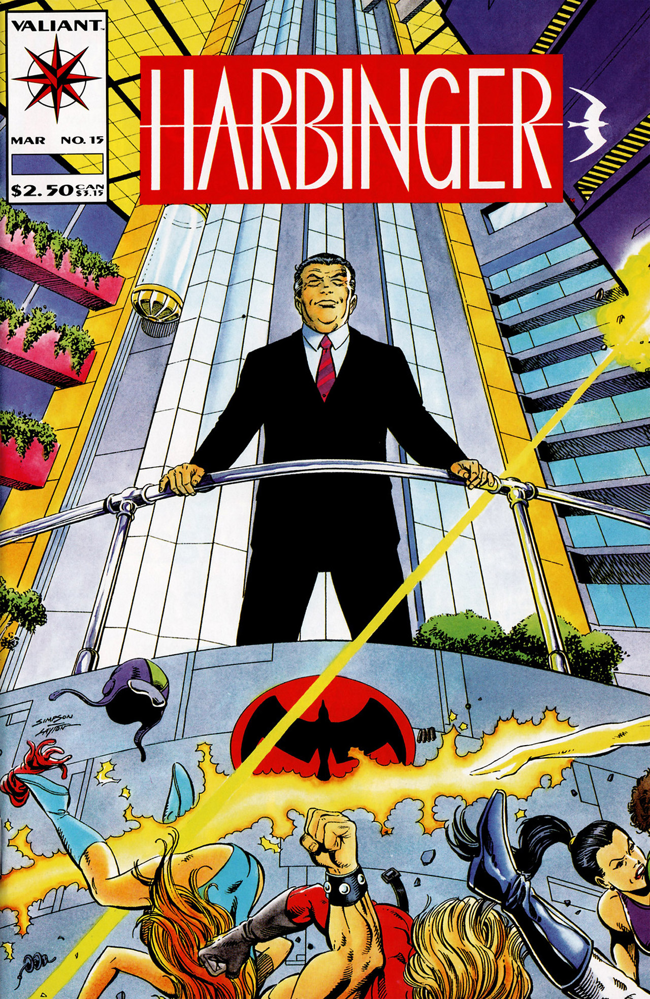 Read online Harbinger (1992) comic -  Issue #15 - 1