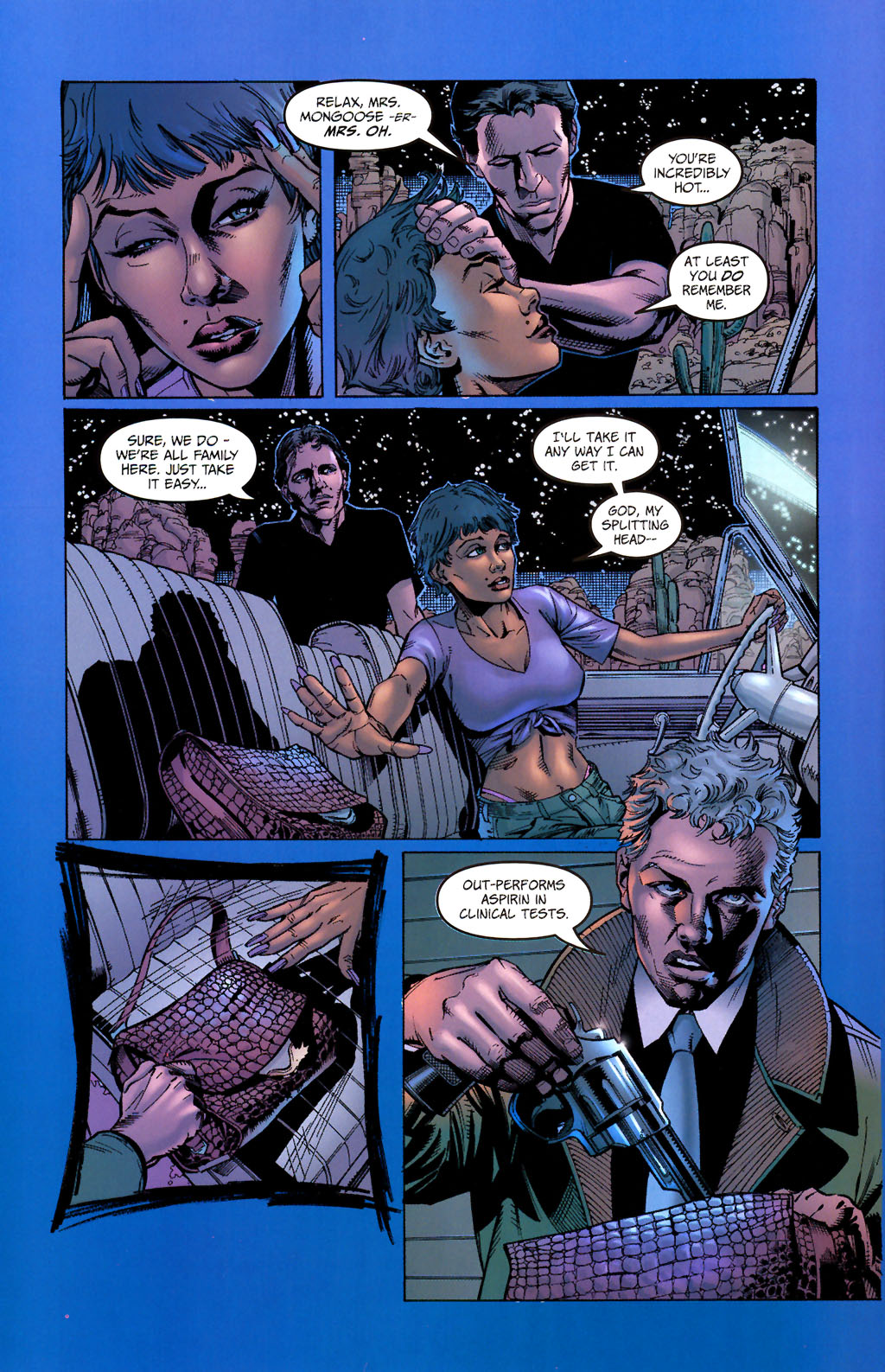 Read online Buckaroo Banzai: Return of the Screw (2006) comic -  Issue #1 - 12