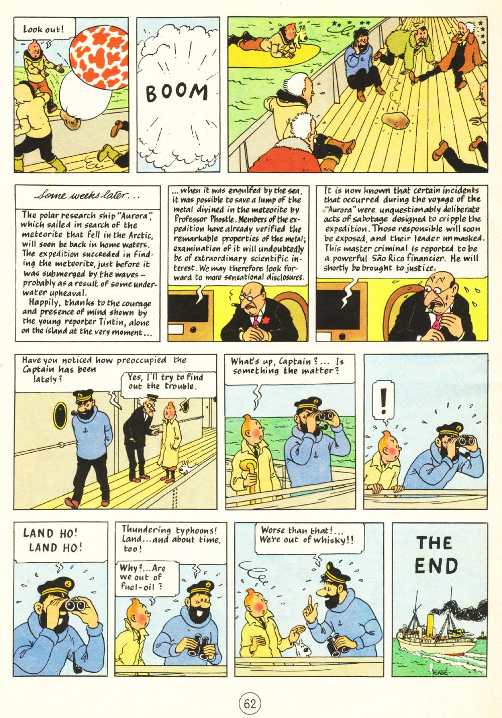 Read online The Adventures of Tintin comic -  Issue #10 - 65