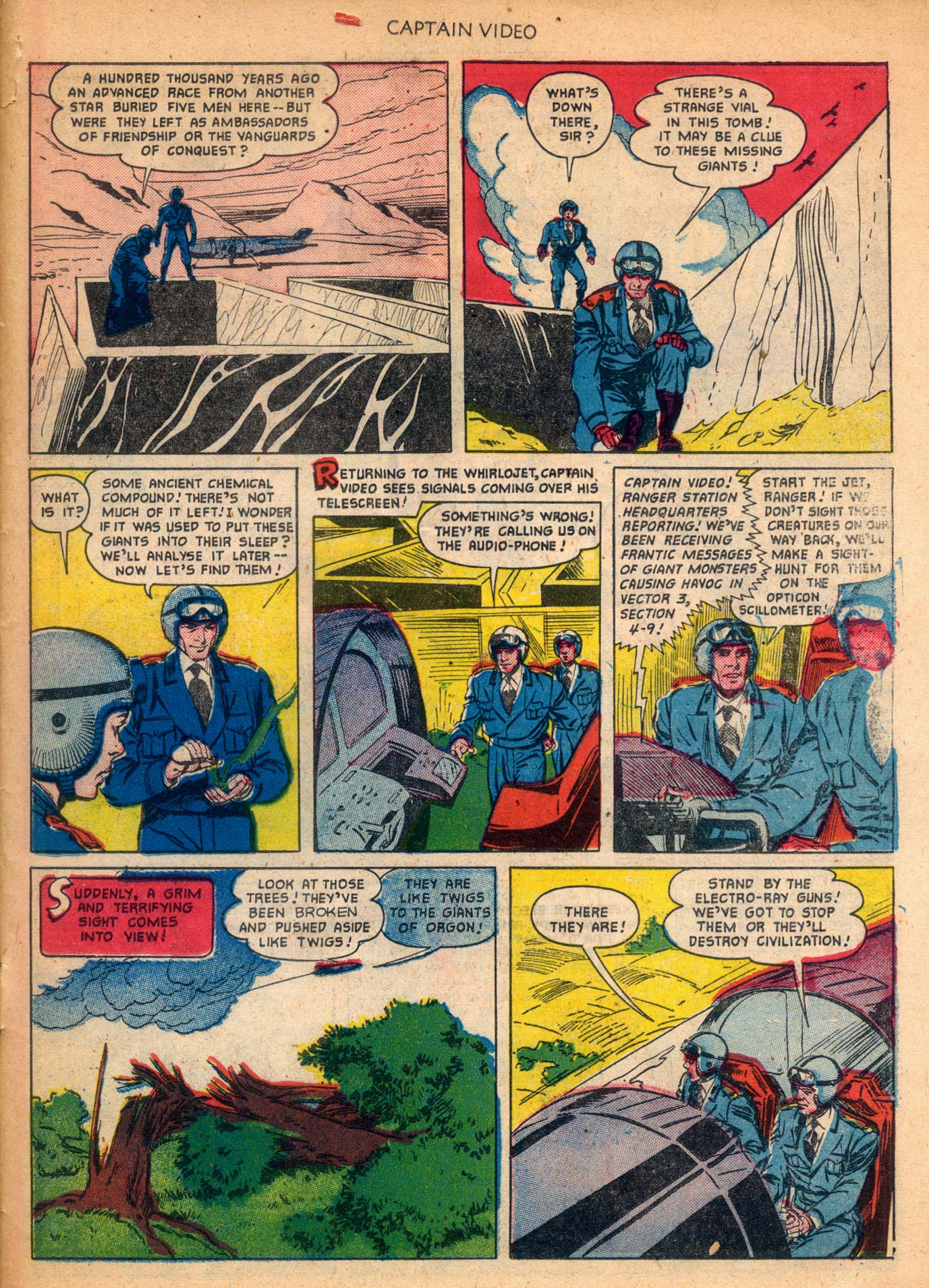 Read online Captain Video comic -  Issue #4 - 39