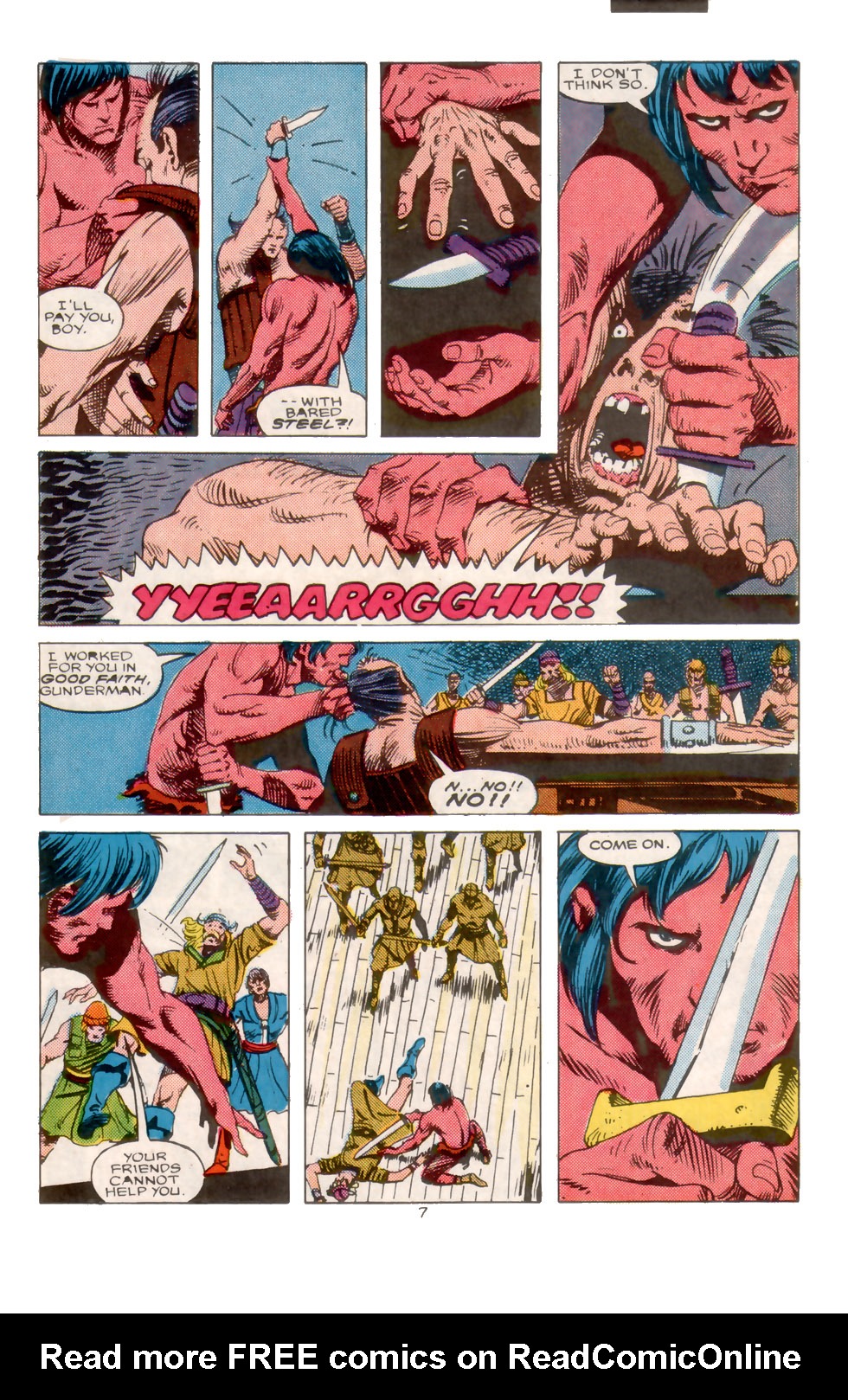Read online Conan the Barbarian (1970) comic -  Issue #201 - 8