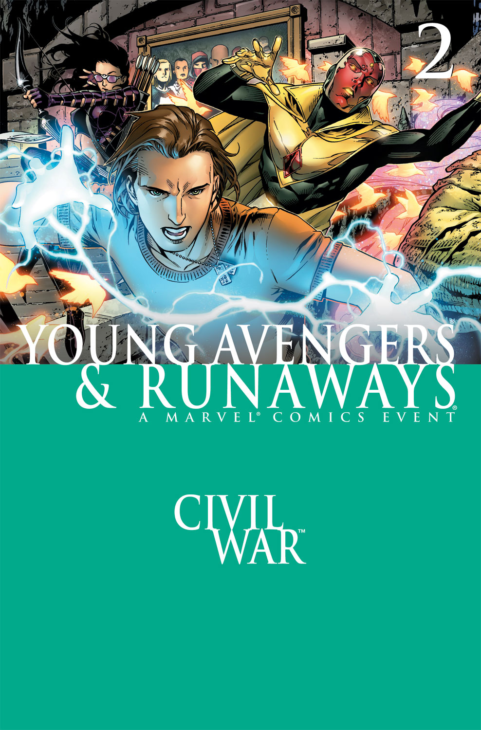 Read online Civil War: Young Avengers & Runaways comic -  Issue #2 - 1