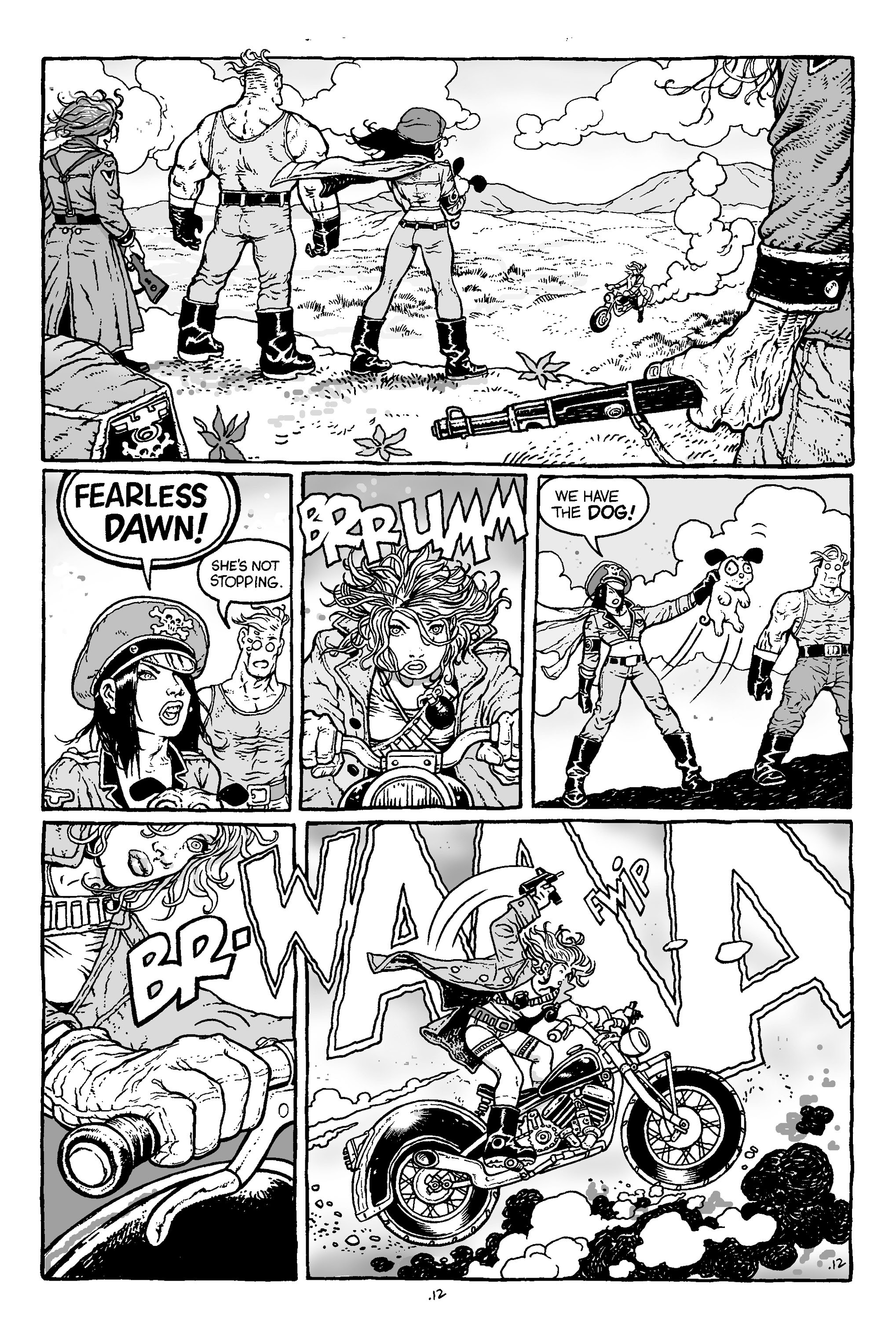 Read online Fearless Dawn: Hard Times comic -  Issue # Full - 14