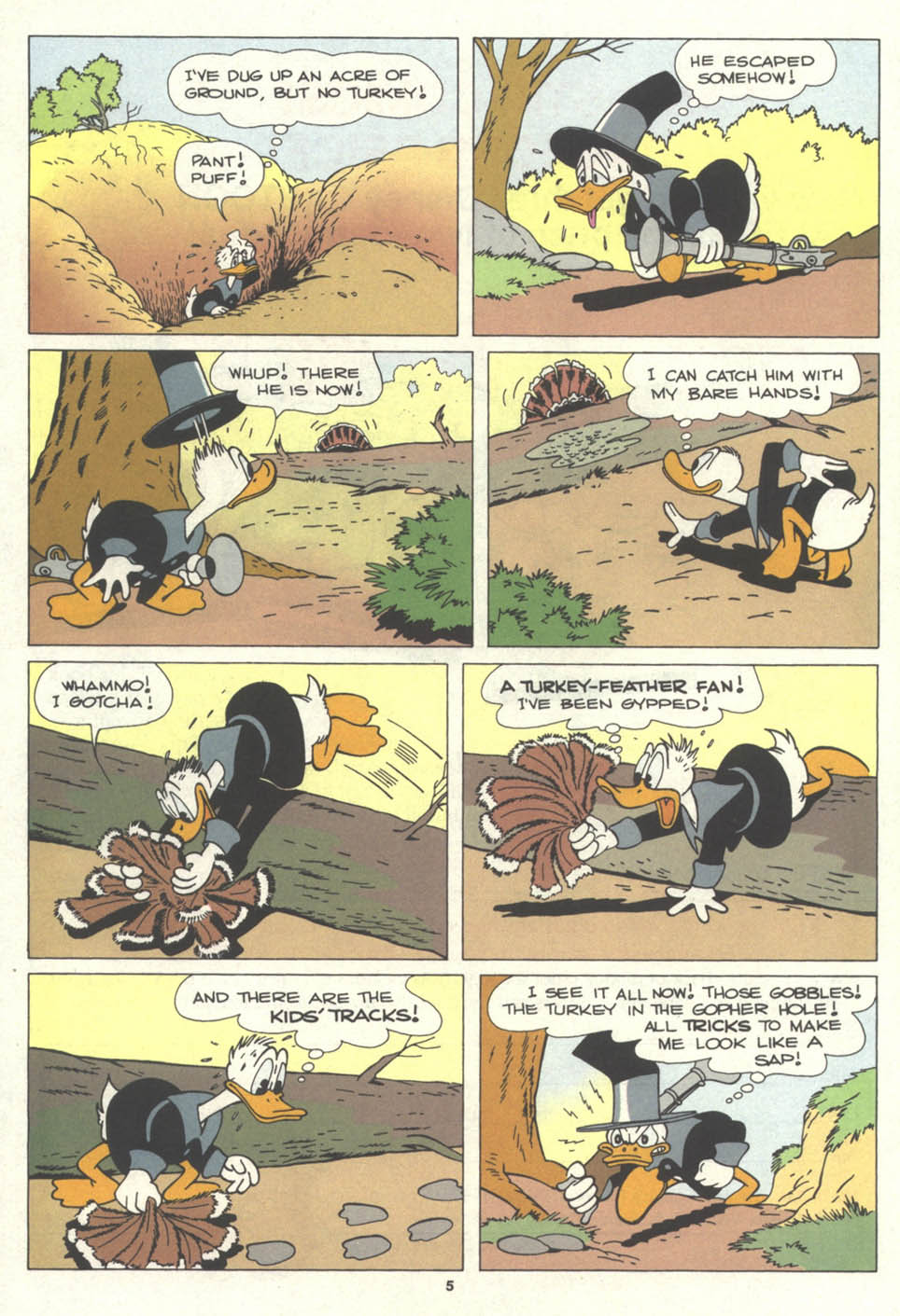 Read online Walt Disney's Comics and Stories comic -  Issue #579 - 6