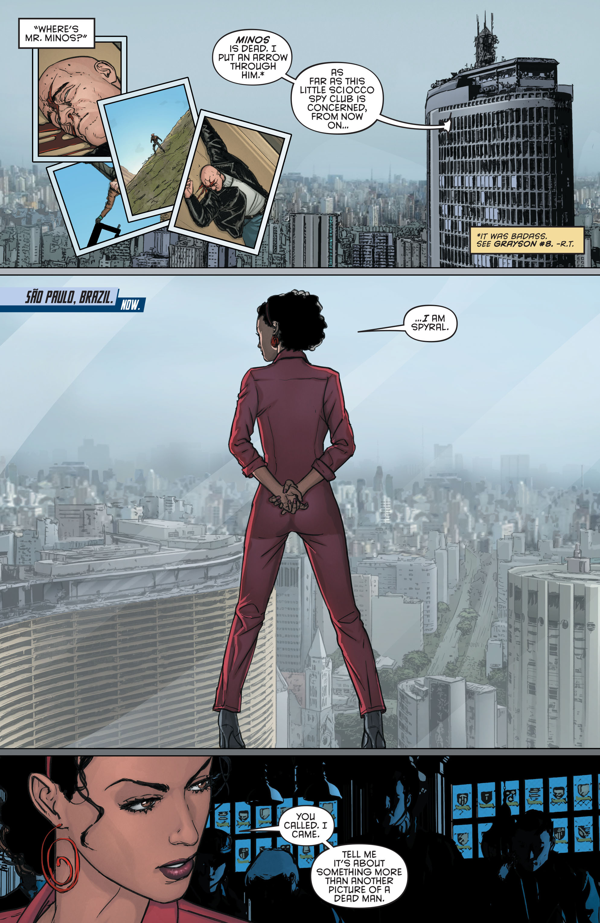 Read online Grayson comic -  Issue #9 - 7