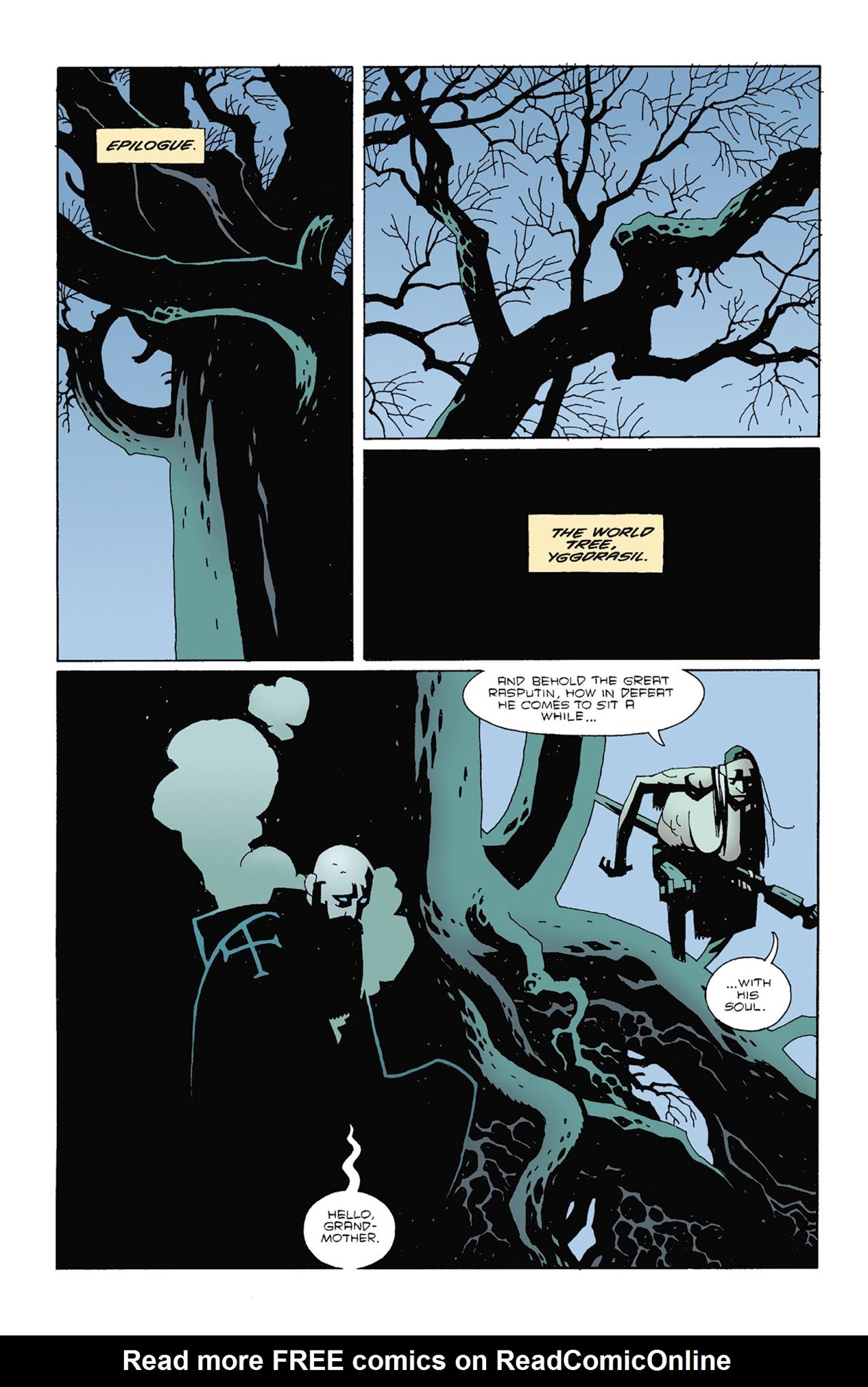 Read online Hellboy: Wake the Devil comic -  Issue # _TPB - 132