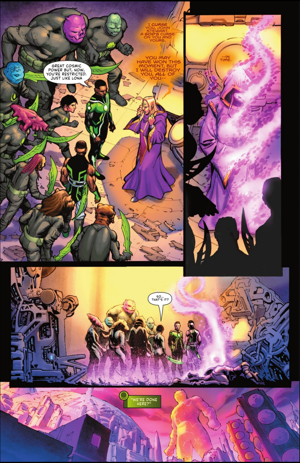 Read online John Stewart: The Emerald Knight comic -  Issue #1 - 36